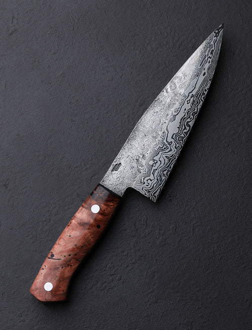 Nick Rossi - Maine Maple Damascus Chef 188mm