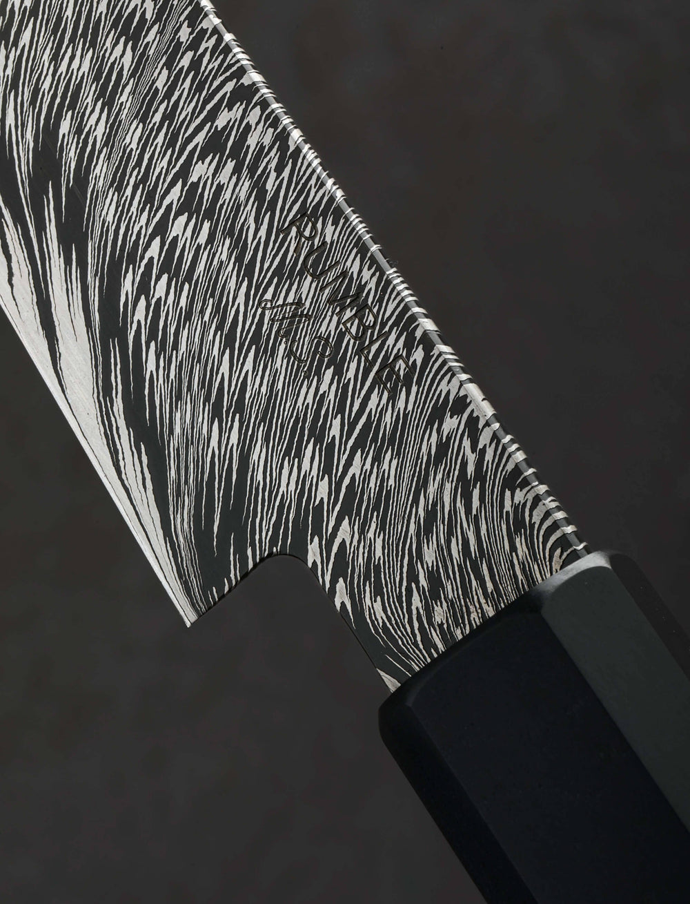 Jackson Rumble - Australia Paring & Peeling Half Feather Damascus Parer 110mm