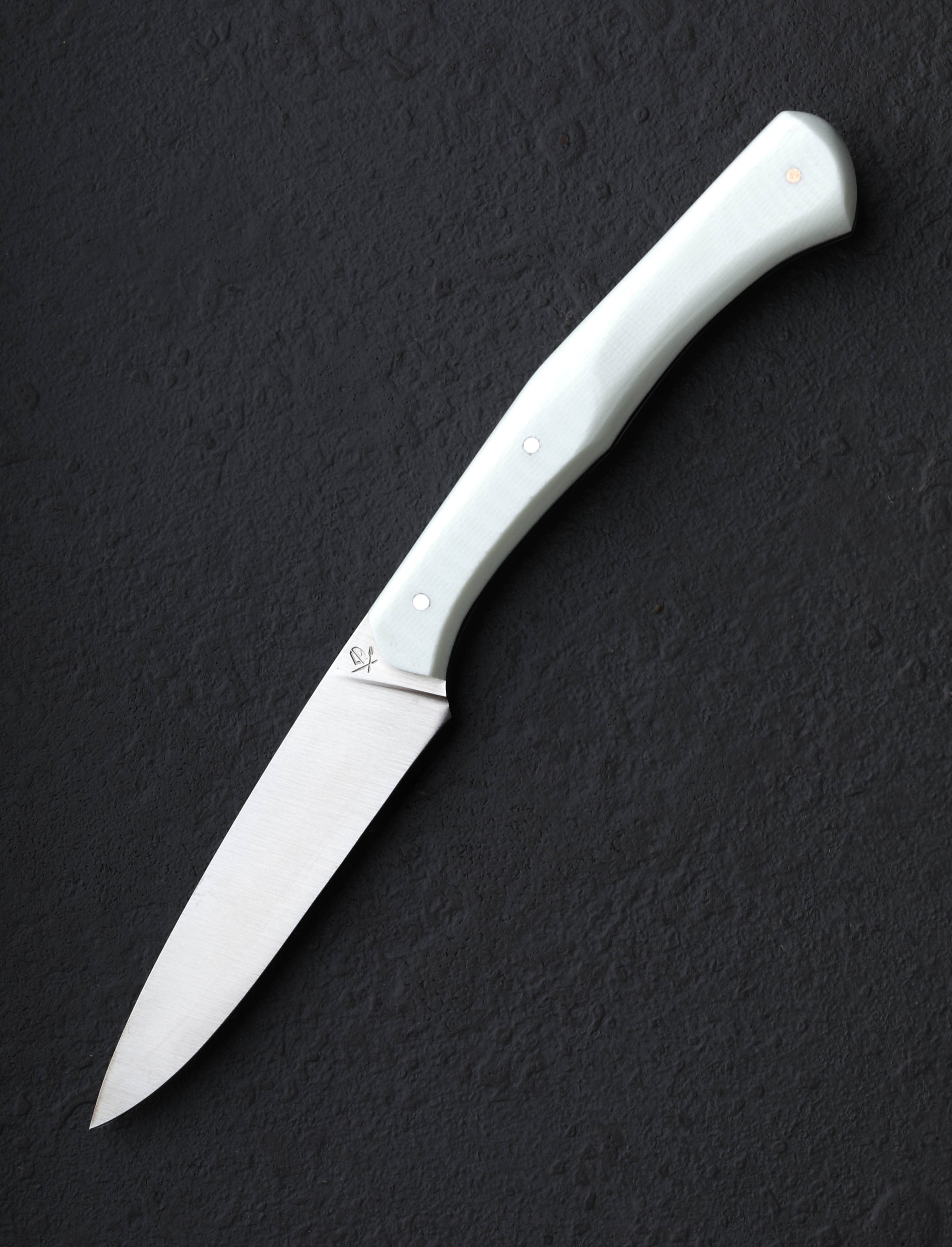 Roland Lannier - France Paring & Peeling Glacier White Paring Knife