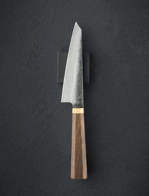 Piotr the Bear - Sweden Leather & Oak Single Knife Magnet