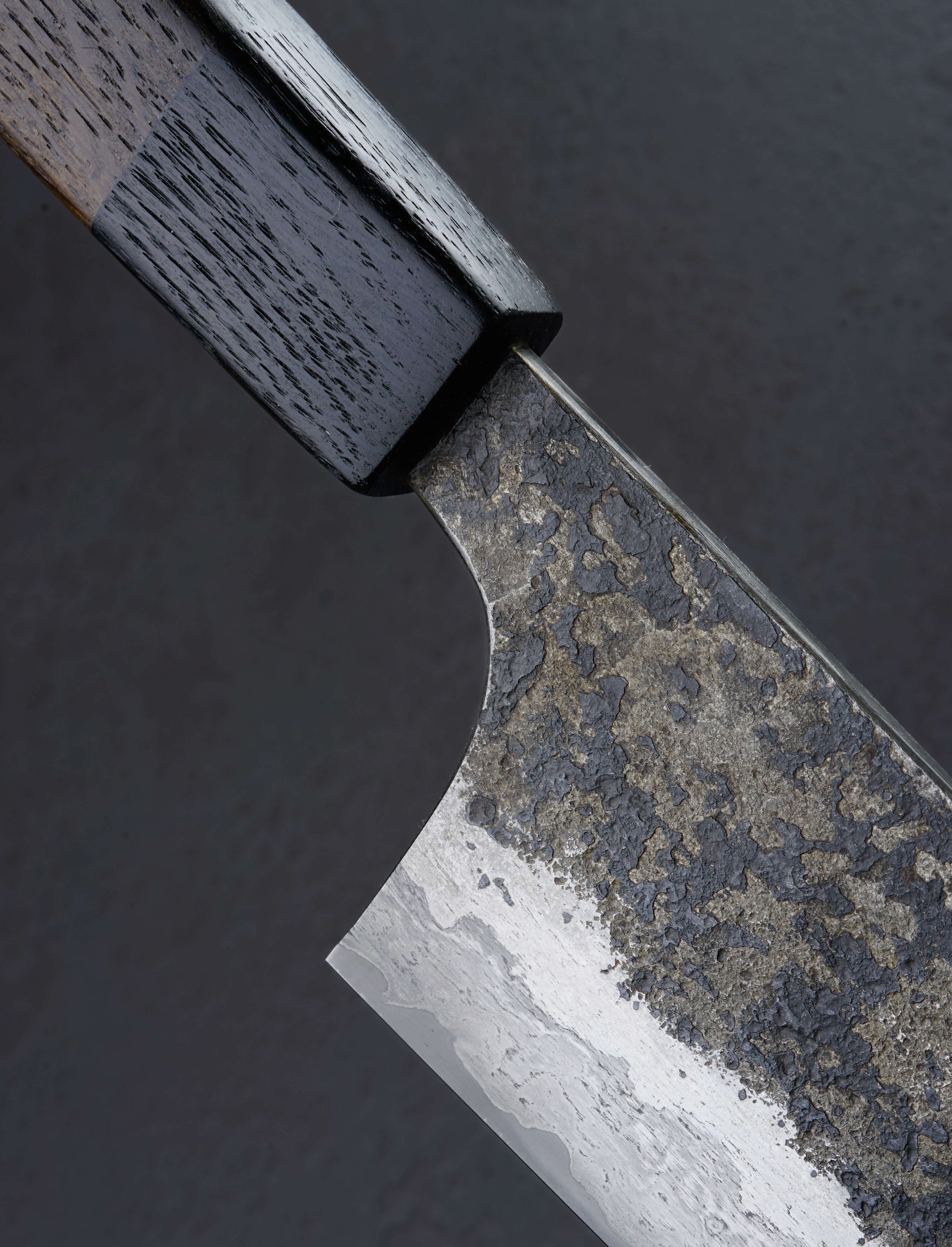 Robert Trimarchi MEMBERS Trimarchi Tall Oak Santoku 190mm