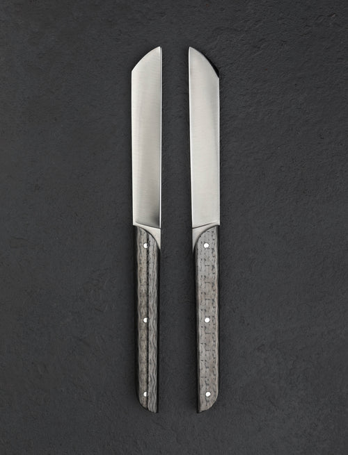 Roland Lannier - France Carbon Fiber Steak Knife Set