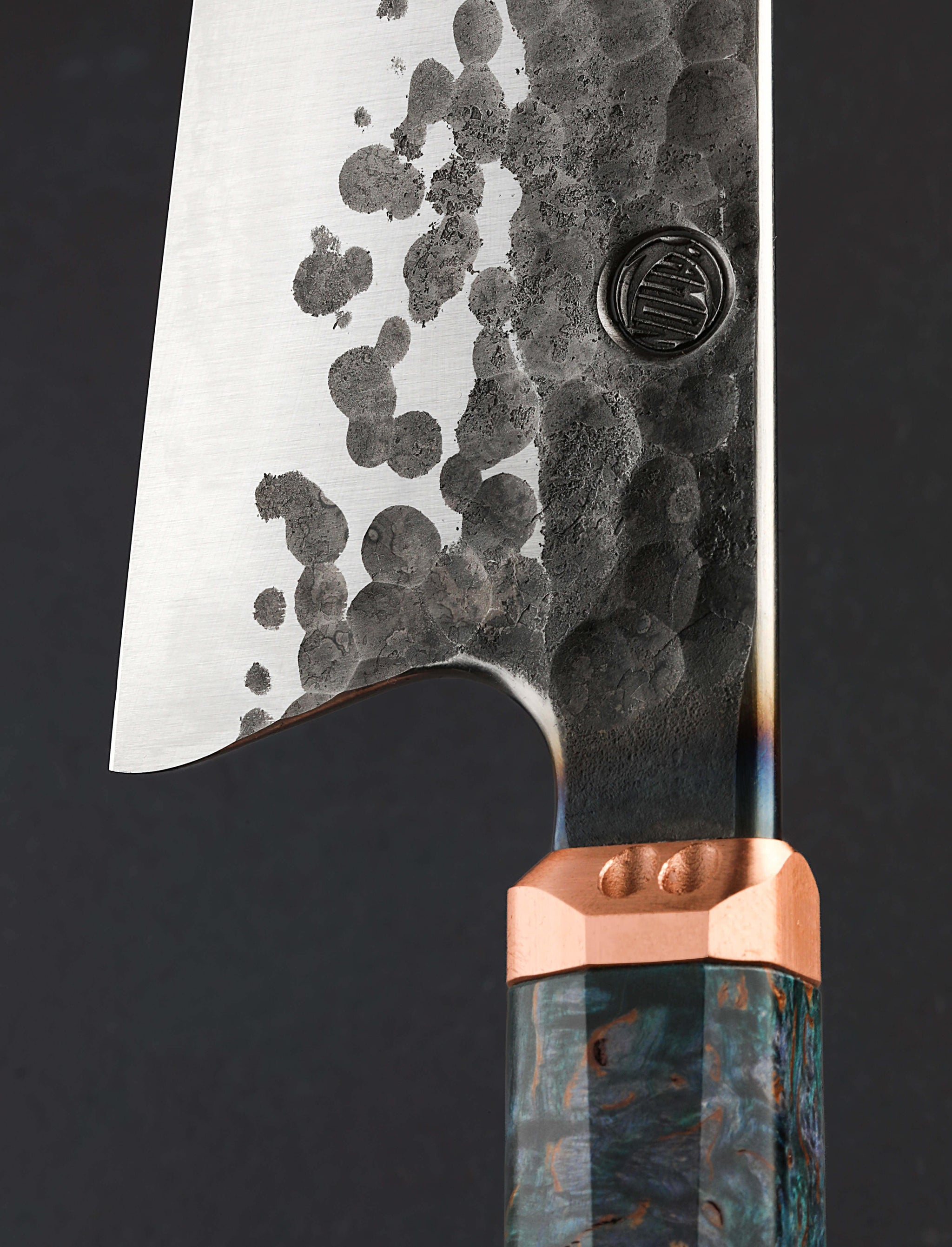Benjamin Kamon - Austria Santoku & Bunka Denty Kurouchi Santoku 214mm
