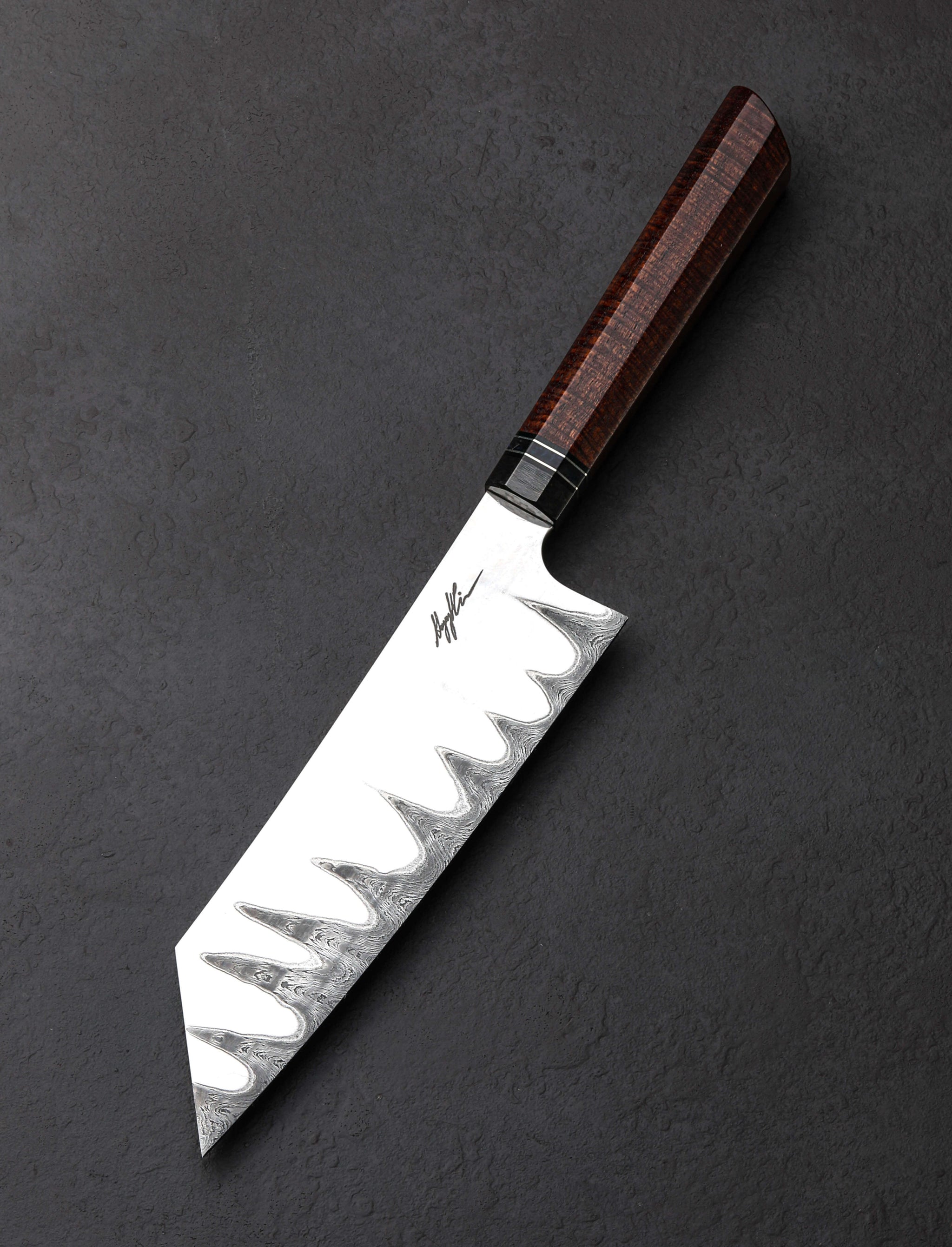 Greg Cimms - New York Santoku & Bunka Cimms Mountain Peaks Bunka 182mm