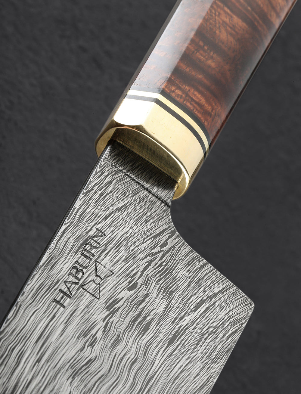 Ian Rogers - Washington Santoku & Bunka Ian Rogers Koa Bunka 190mm
