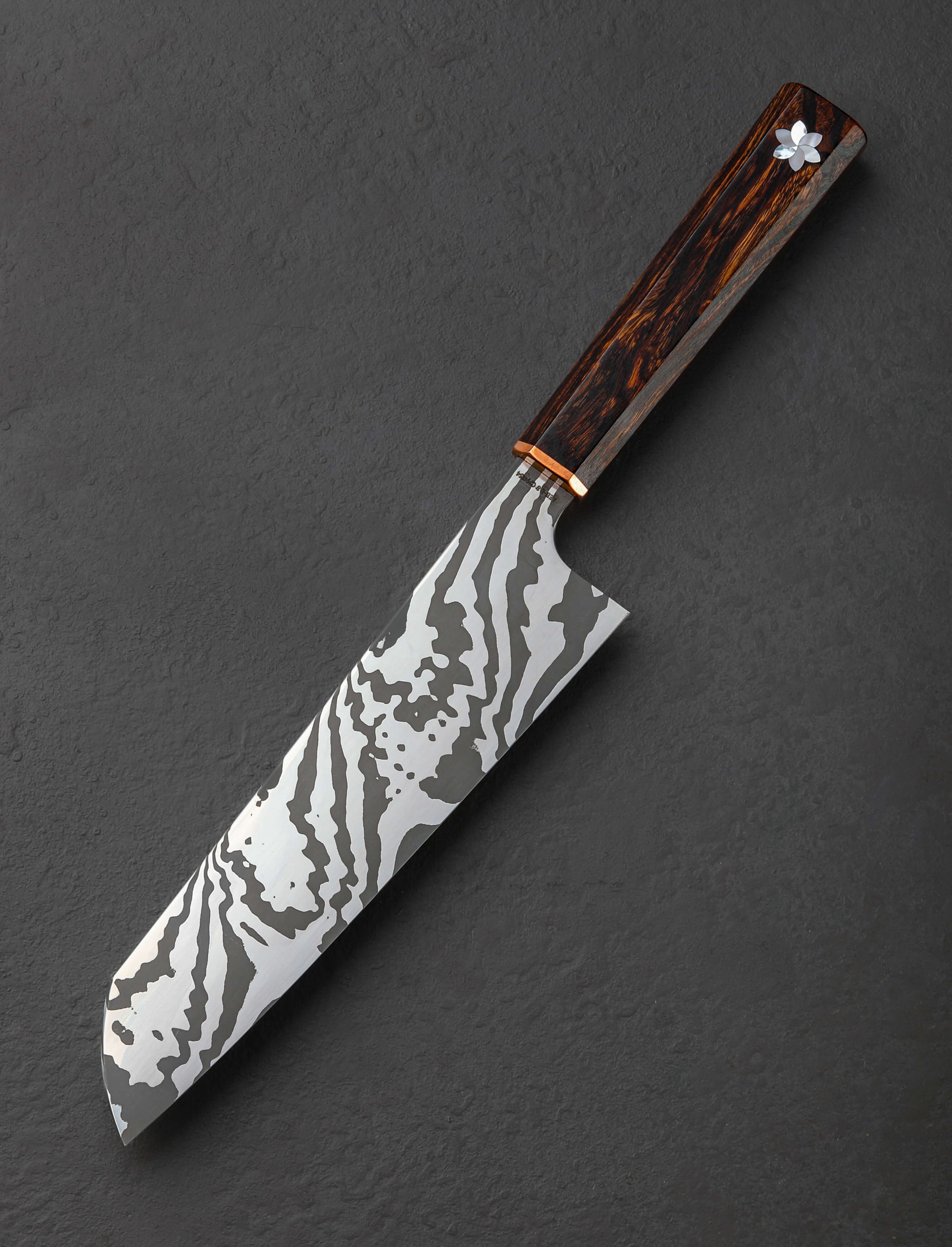 Isaiah Schroeder - Wisconsin Santoku & Bunka North Star Ironwood Santoku 193mm