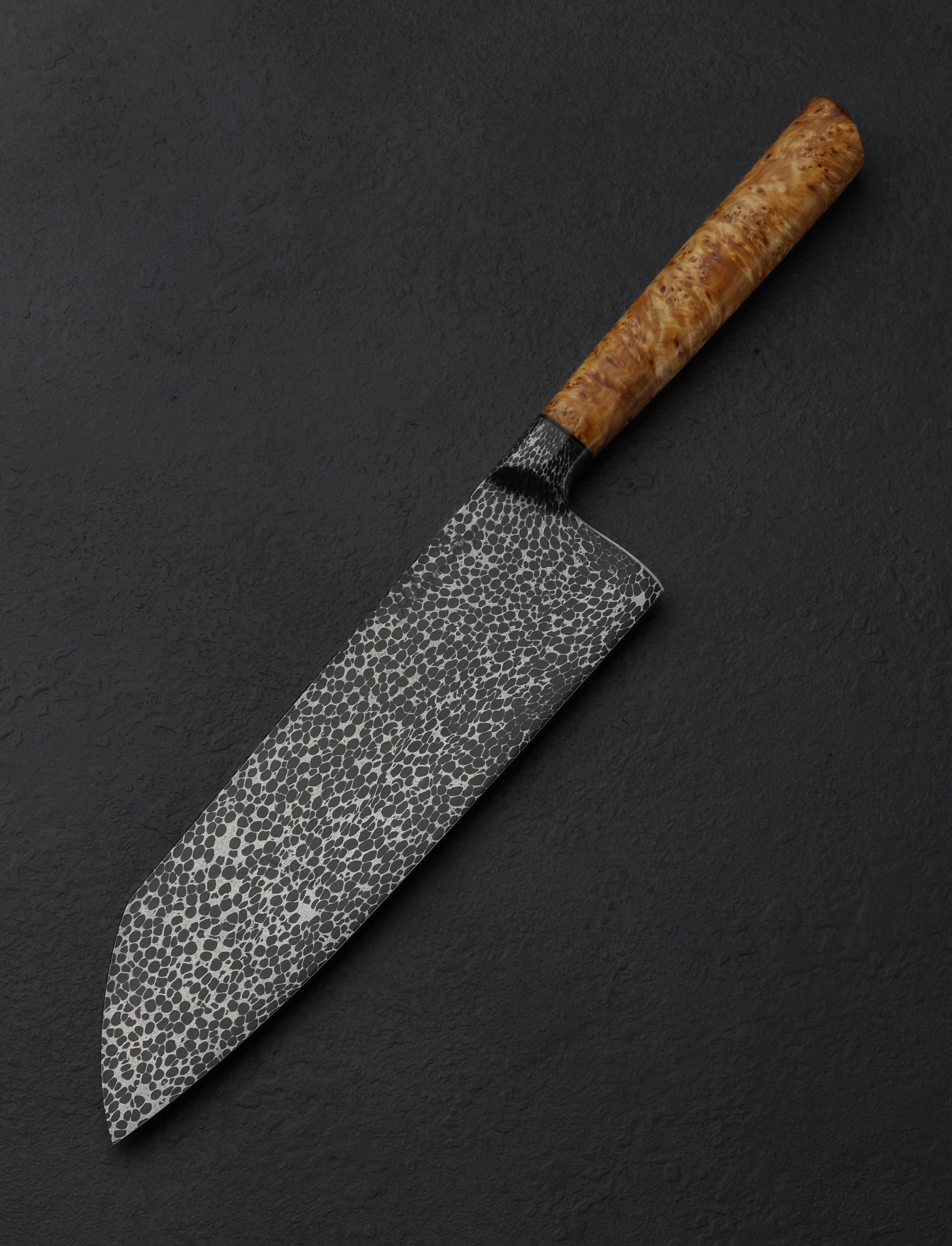 Joe Schrum - Missouri Santoku & Bunka Cedar Bearings Santoku 210mm