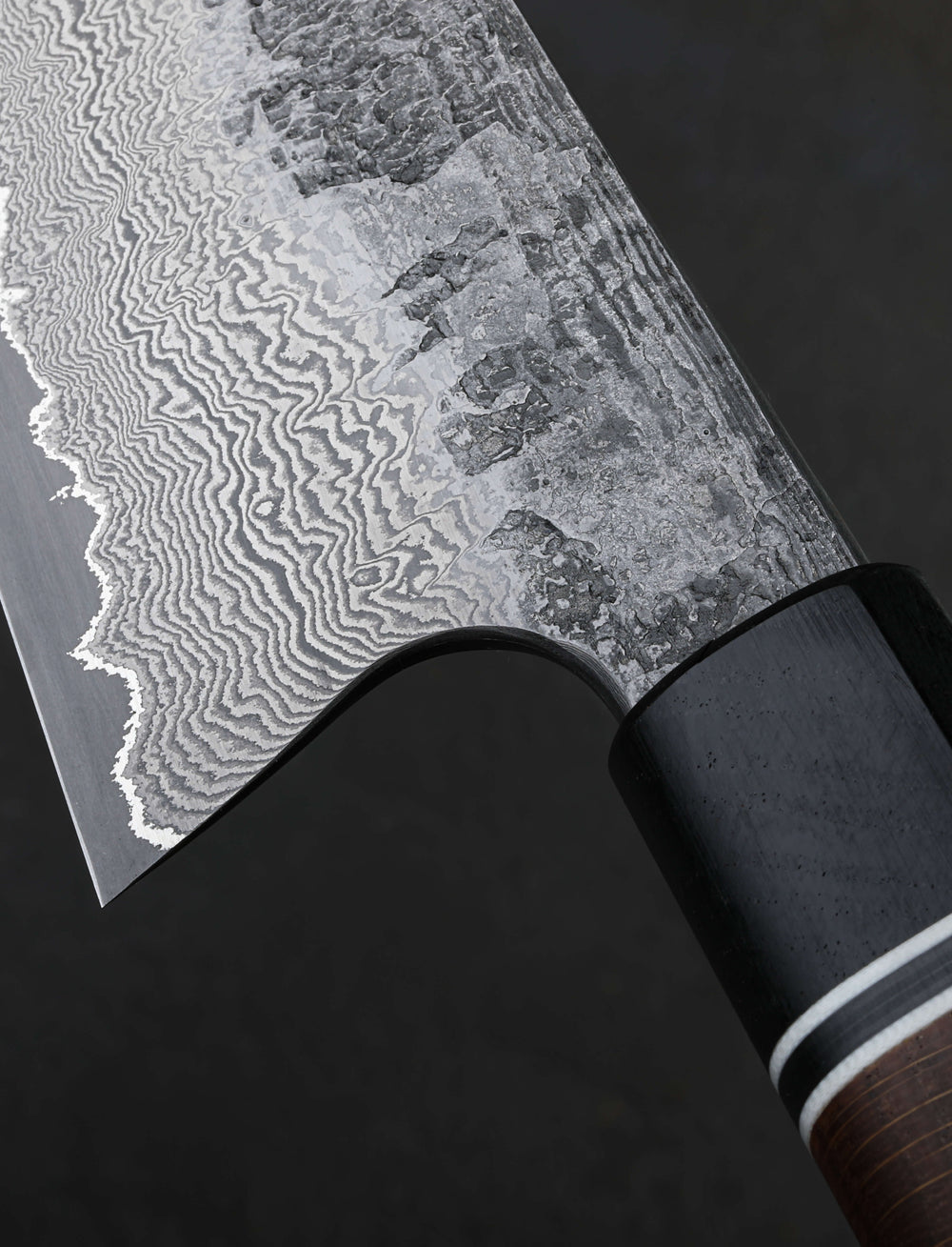 Martin Huber - Austria Santoku & Bunka Double Oak Santoku 185mm