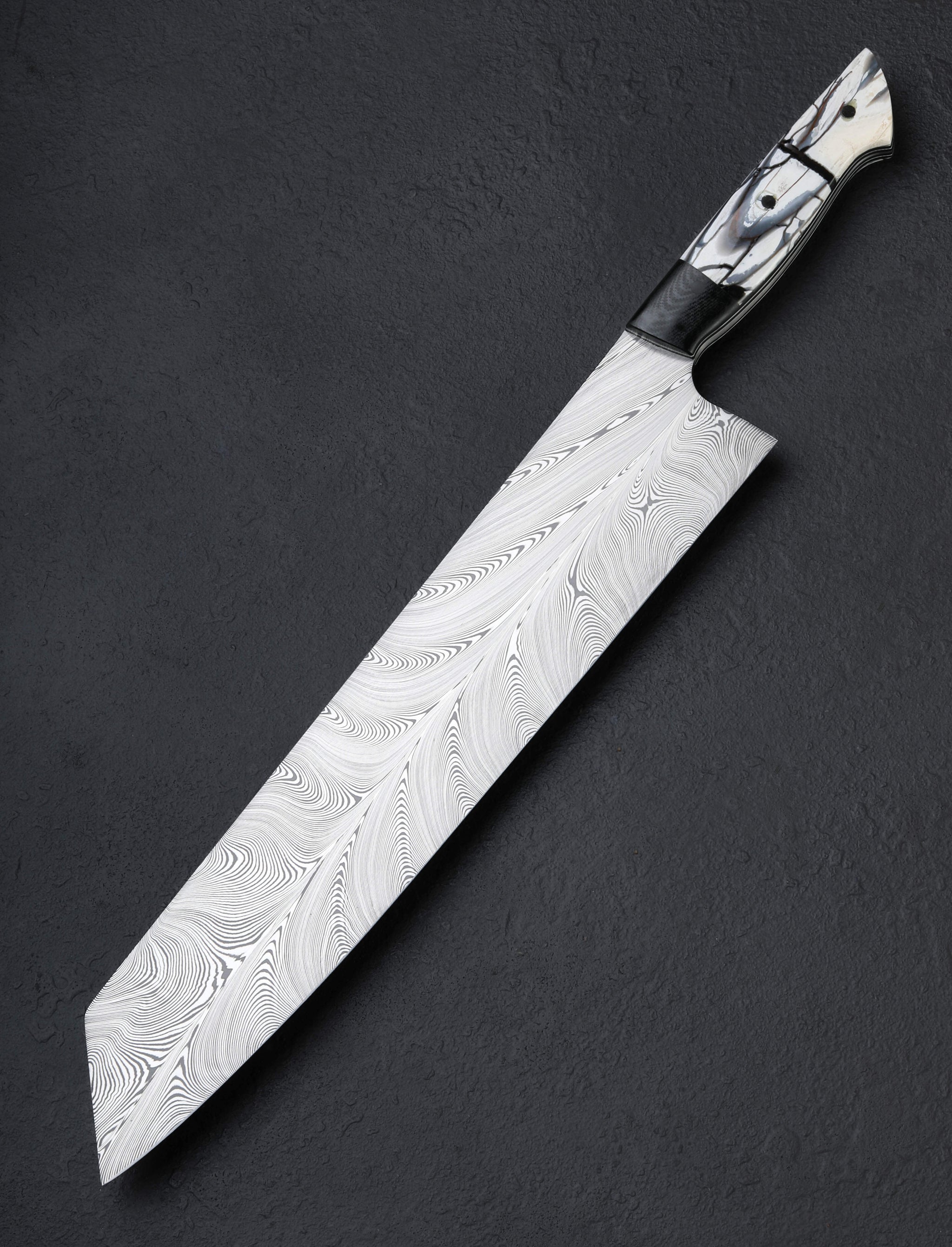Martin Huber - Austria Santoku & Bunka Feathered Bunka XL 290mm