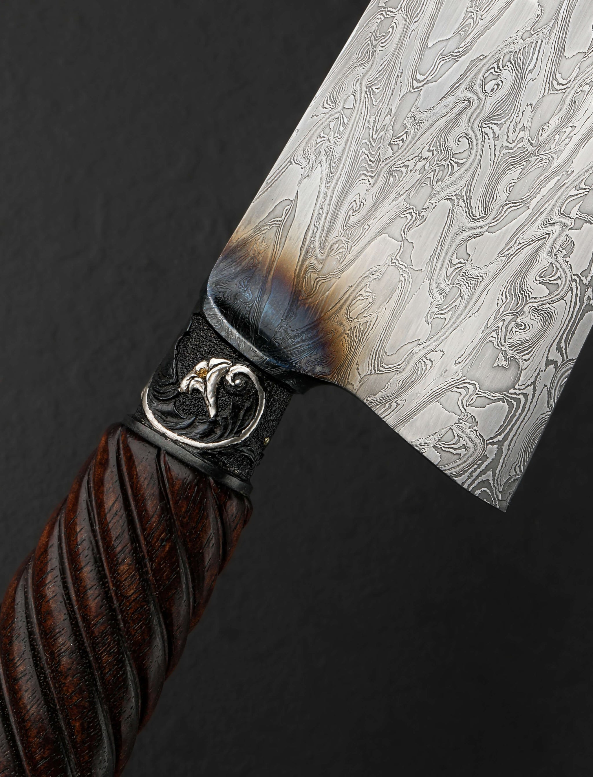 Silas Blacklow - New York Santoku & Bunka Spring Blackwood Gyuto 227mm