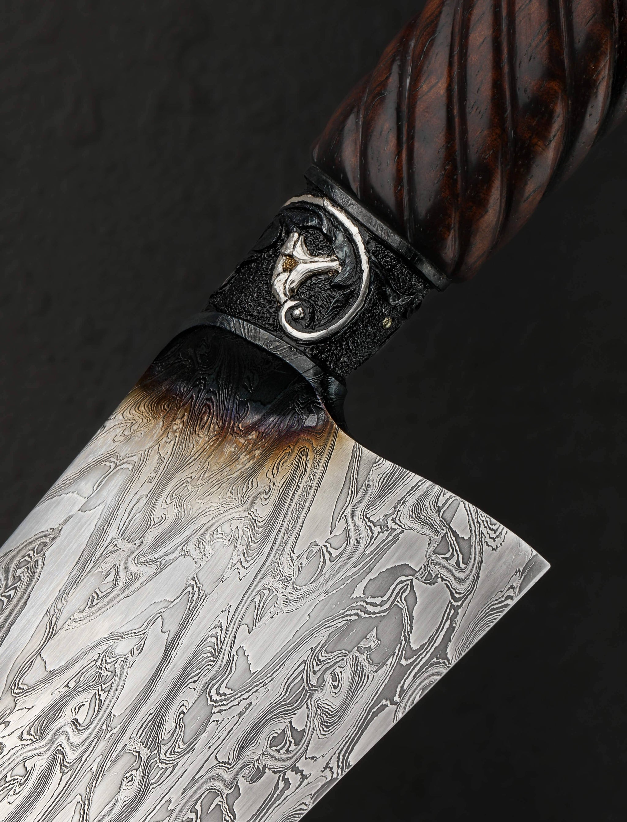 Silas Blacklow - New York Santoku & Bunka Spring Blackwood Gyuto 227mm