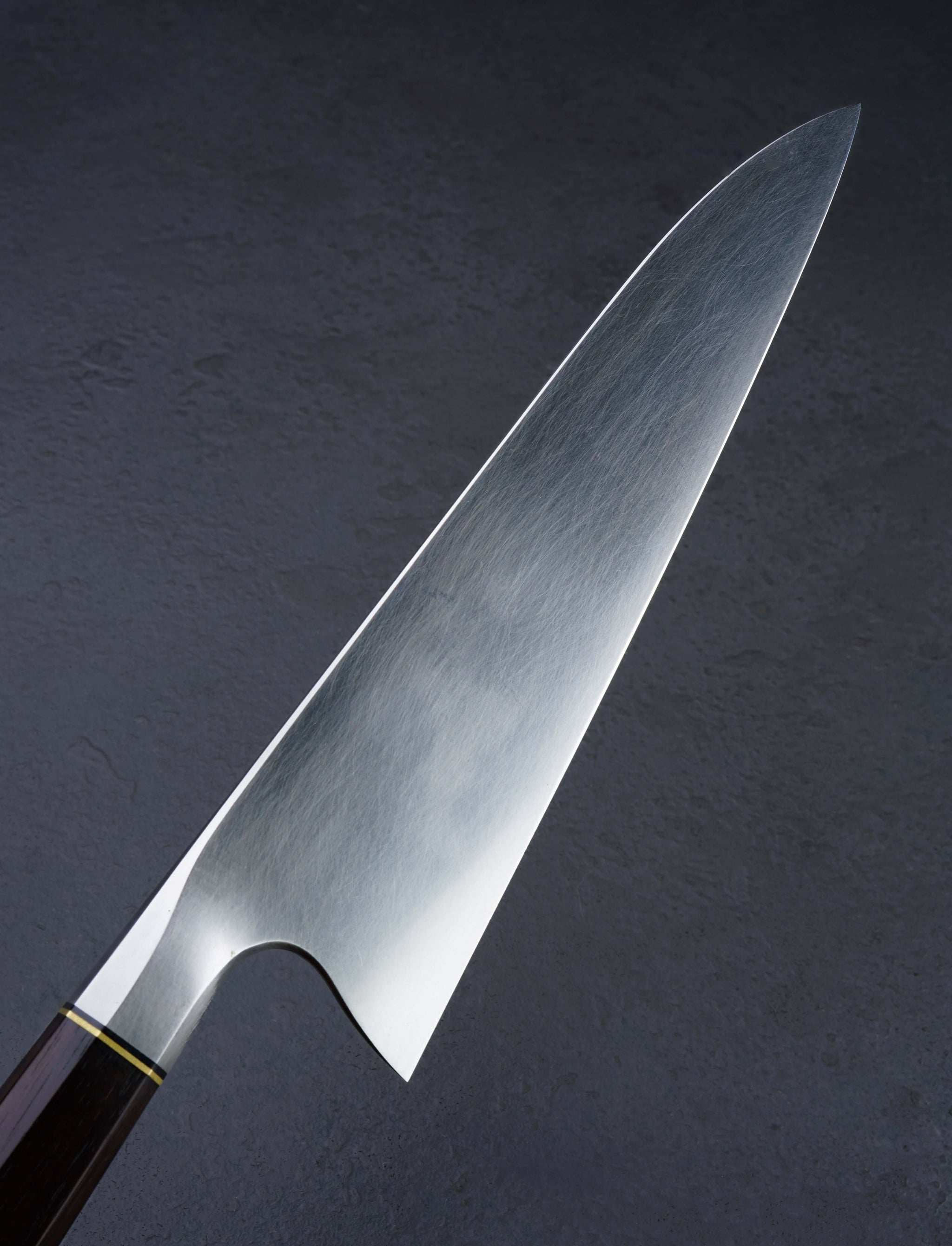 Saul Kokkinos-Kennedy Ebony Integral Chef 210mm