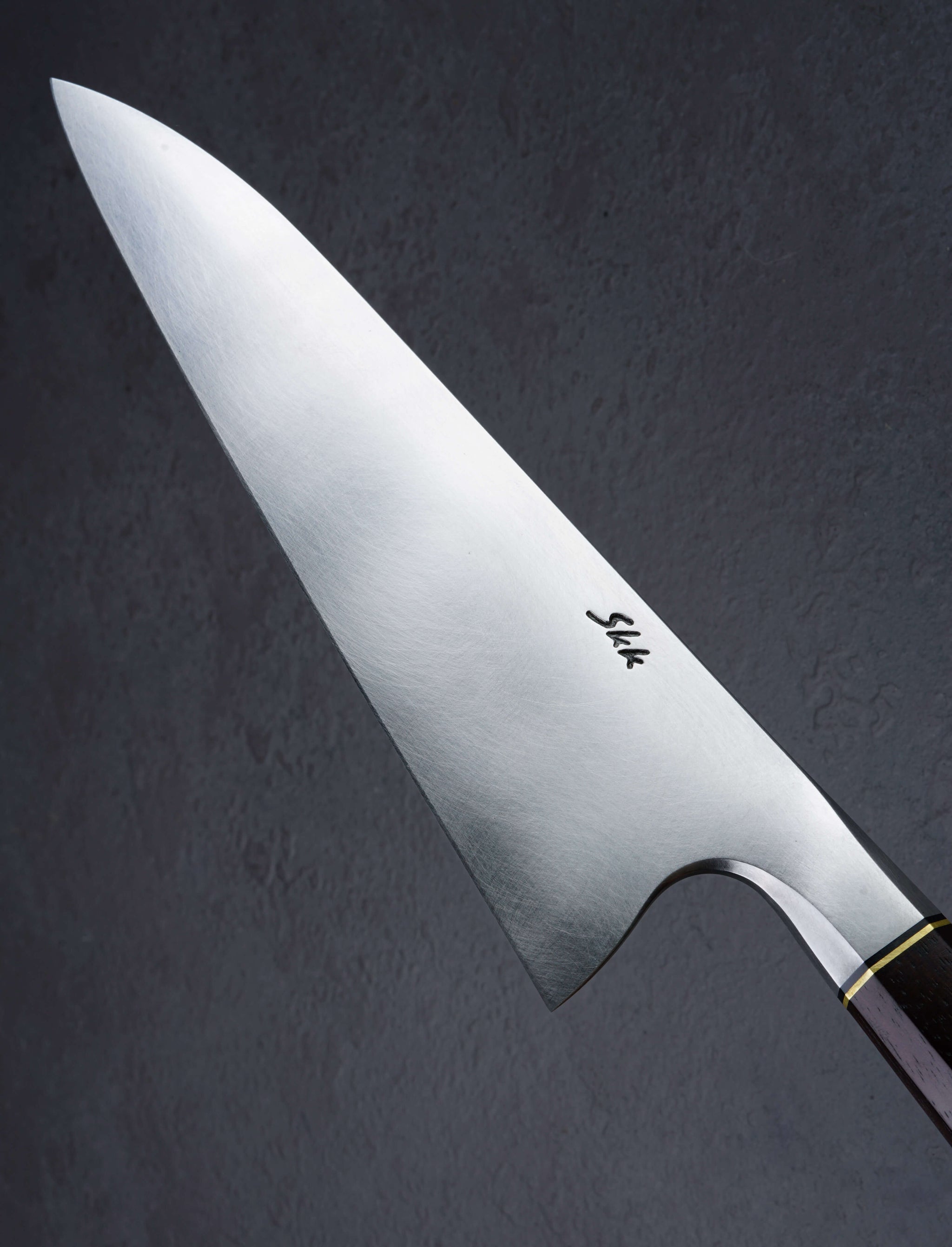 Saul Kokkinos-Kennedy Ebony Integral Chef 210mm