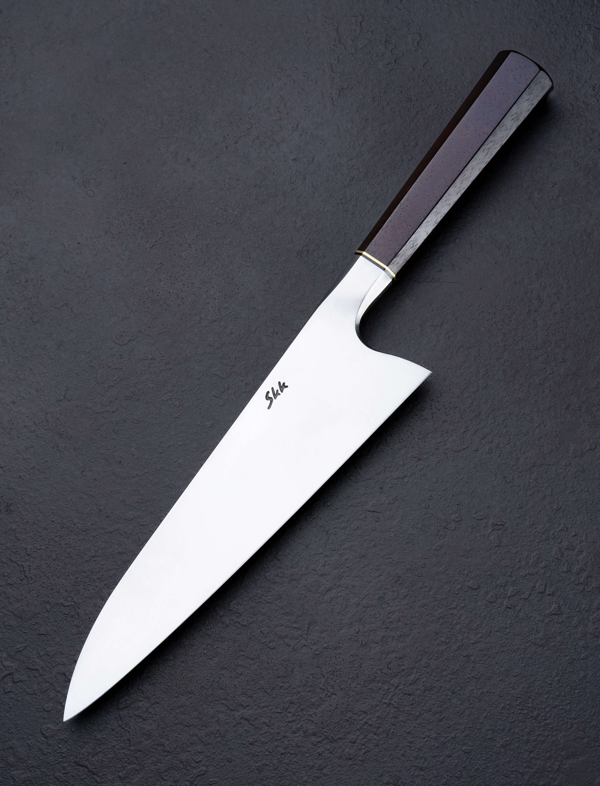 Saul Kokkinos-Kennedy Ebony Integral Chef 210mm