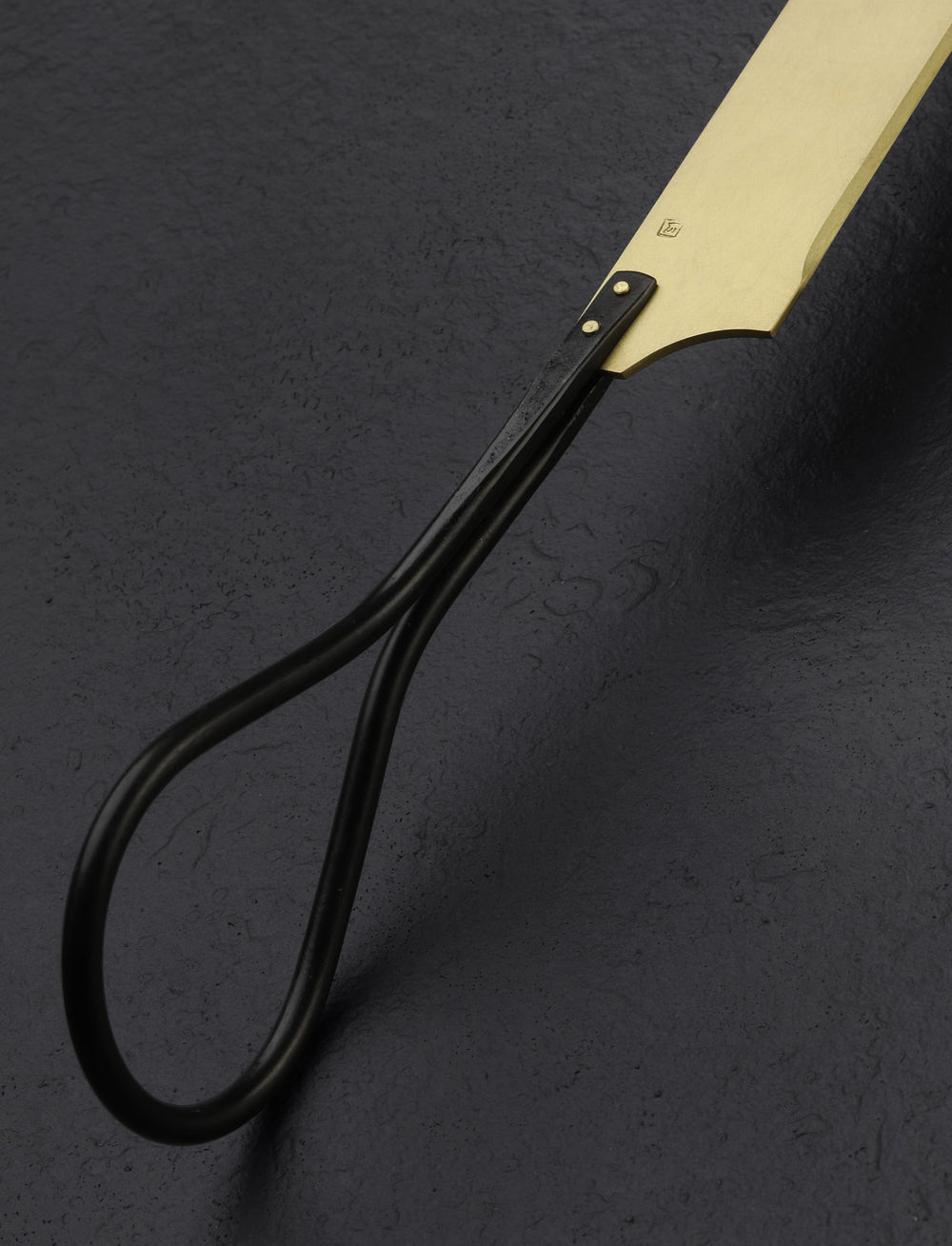 Erica Moody - Maine Serving Brass & Steel Cake Knife
