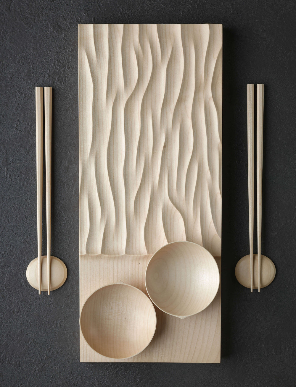 Luke Hope - London & Central Vietnam Serving Sycamore Waves Sharing Set