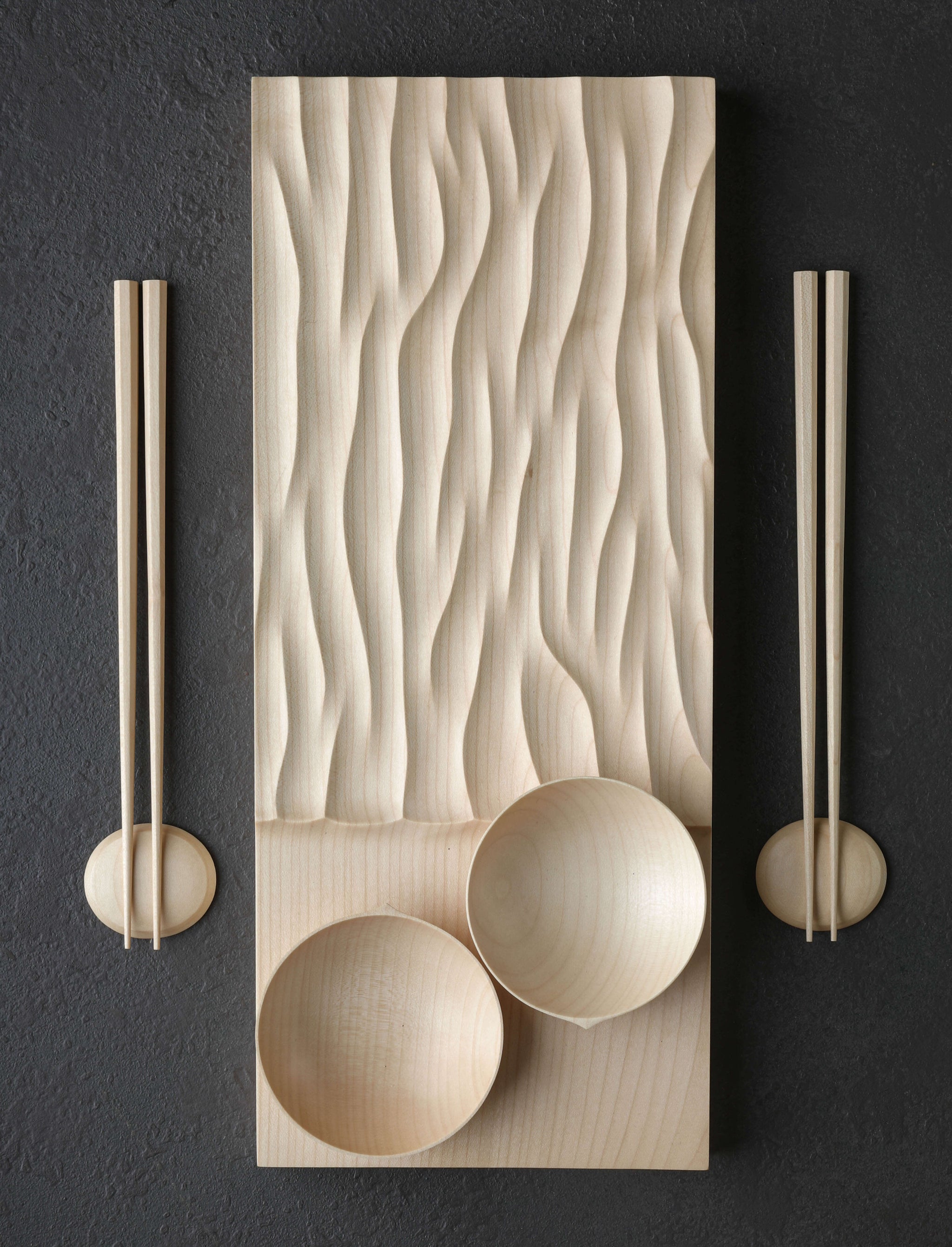 Luke Hope - London & Central Vietnam Serving Sycamore Waves Sharing Set