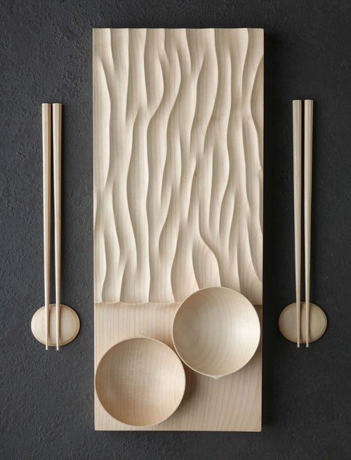 Luke Hope - London & Central Vietnam Serving Sycamore Waves Sharing Set