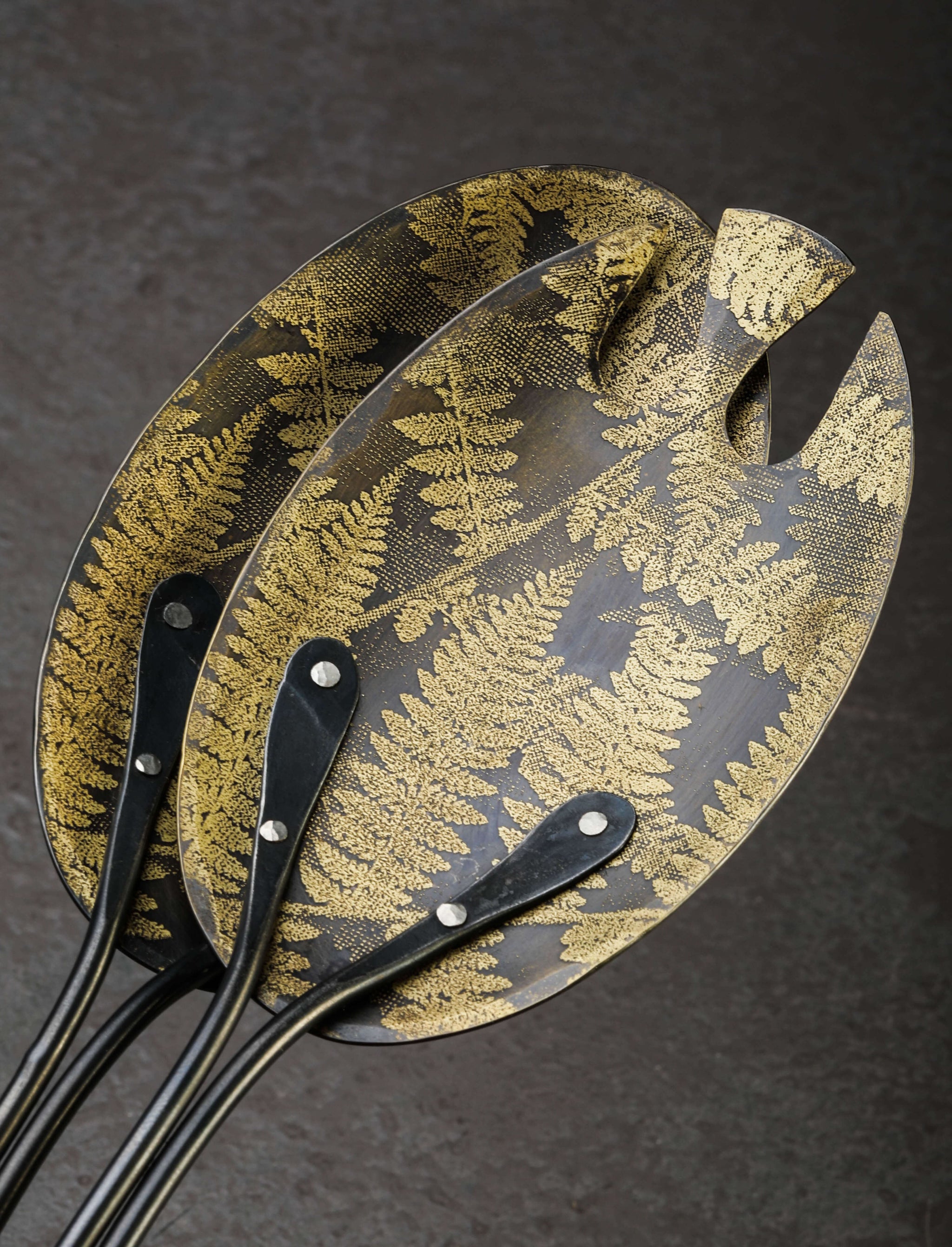 Michelle Kwiecien - Pennsylvania Serving Foliage Salad Serving Set