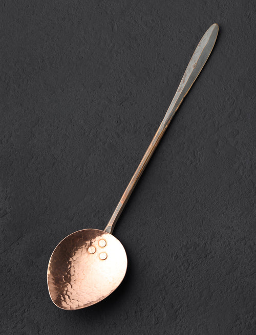 Park Swan, Black Swan Handmade - Maine Serving Copper & Bronze Serving Spoon