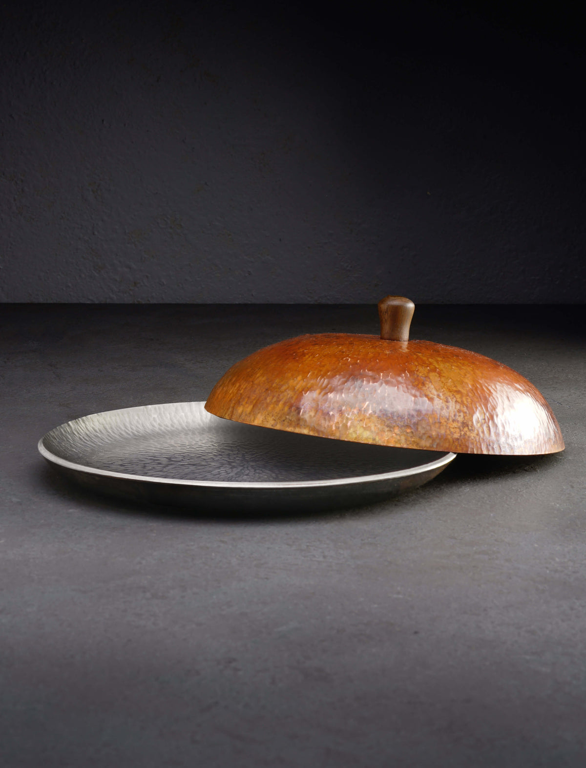Spijk Selby - Denmark Serving Tide Plate Copper & Steel Cheese House