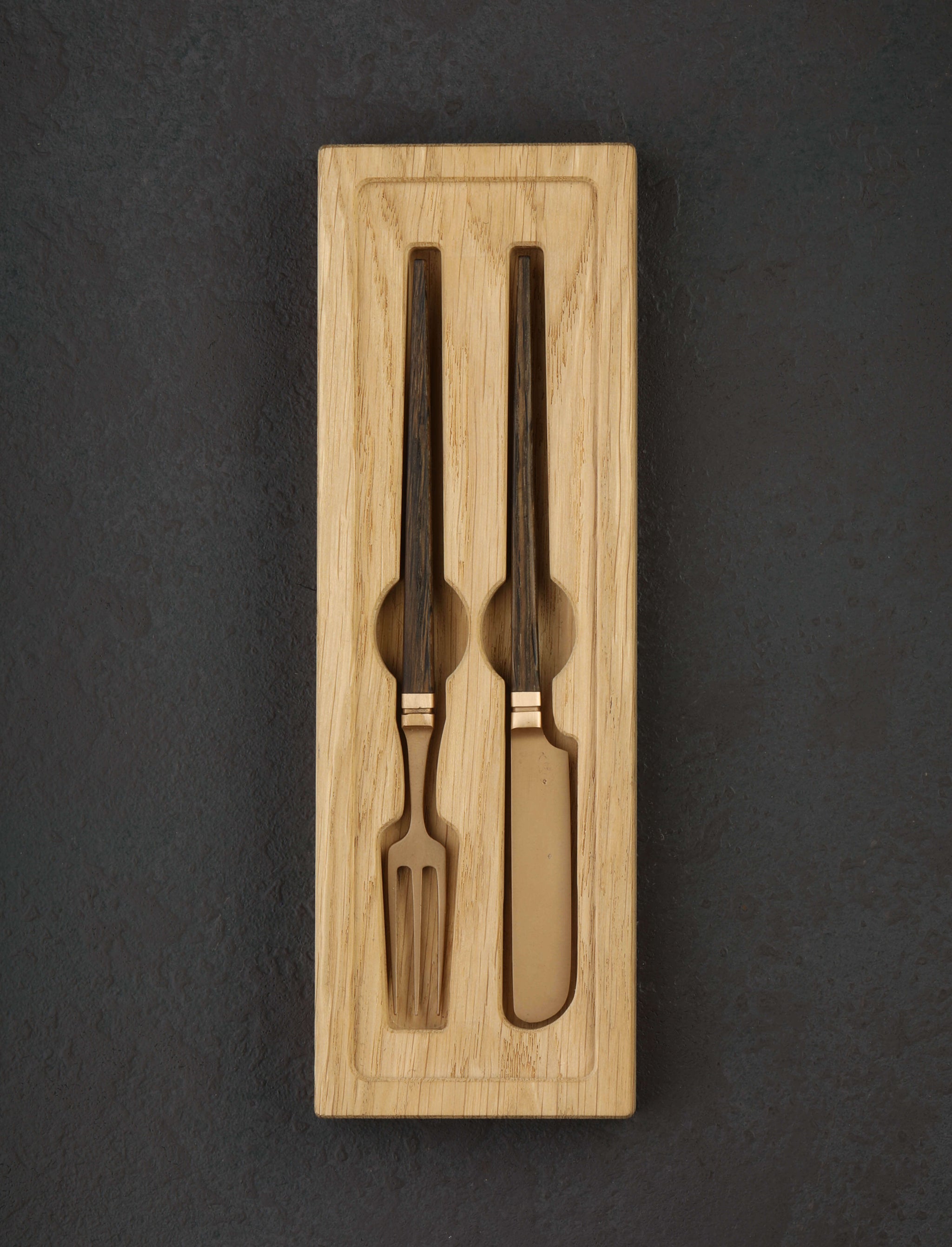 David Wolke - Austria Sets Bronze.Zeit Cutlery Set