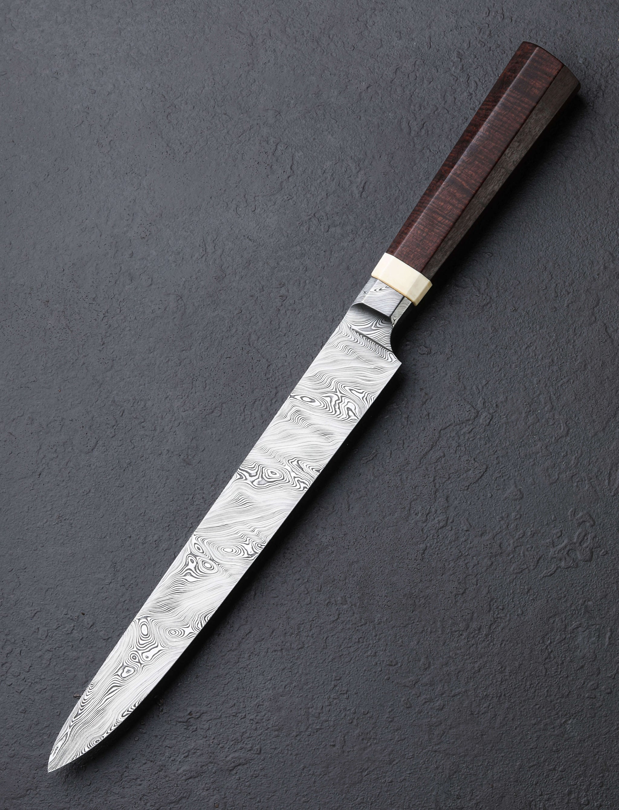 Casey Vilensky - Vancouver Slicer & Sujihiki Damasteel Yanagiba 227mm
