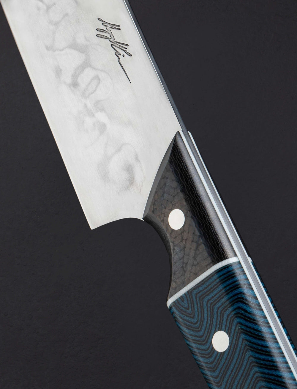 Greg Cimms Knives - New York Slicer & Sujihiki Ocean Wave Tuna Sword 363mm
