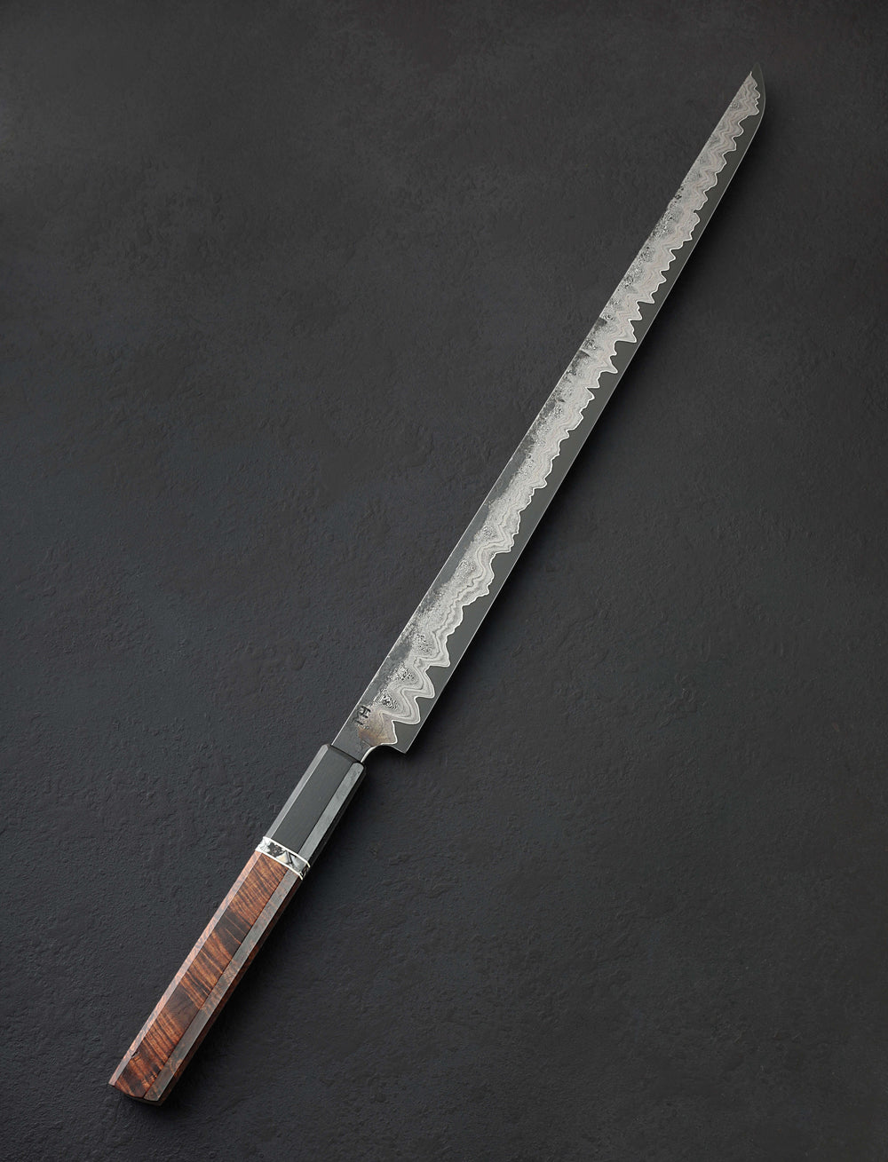 Martin Huber - Austria Slicer & Sujihiki 312-Layer Damascus Sujihiki 460mm