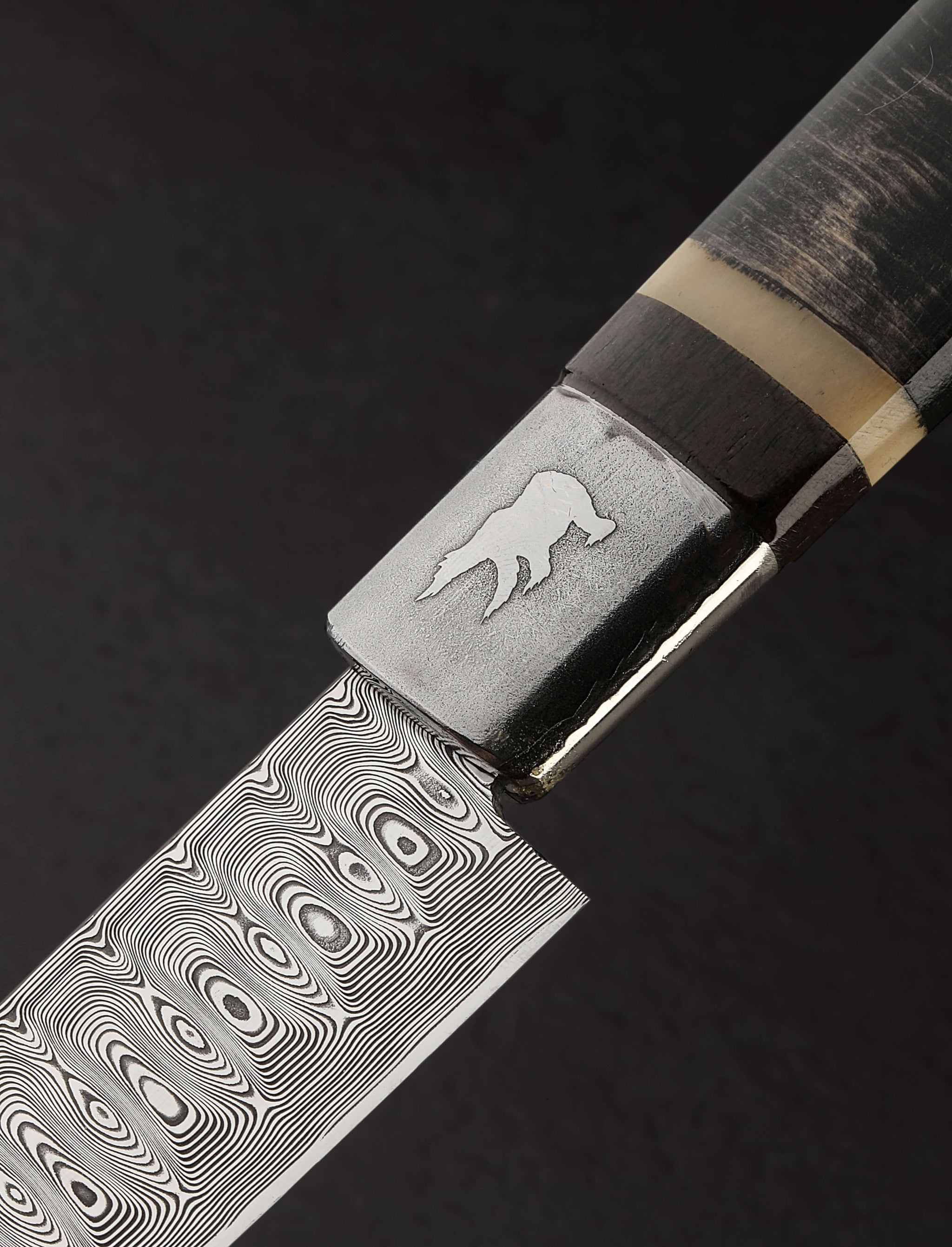 Tobbe Lundström - Sweden Slicer & Sujihiki Polar Bear Damasteel Slicer 270mm