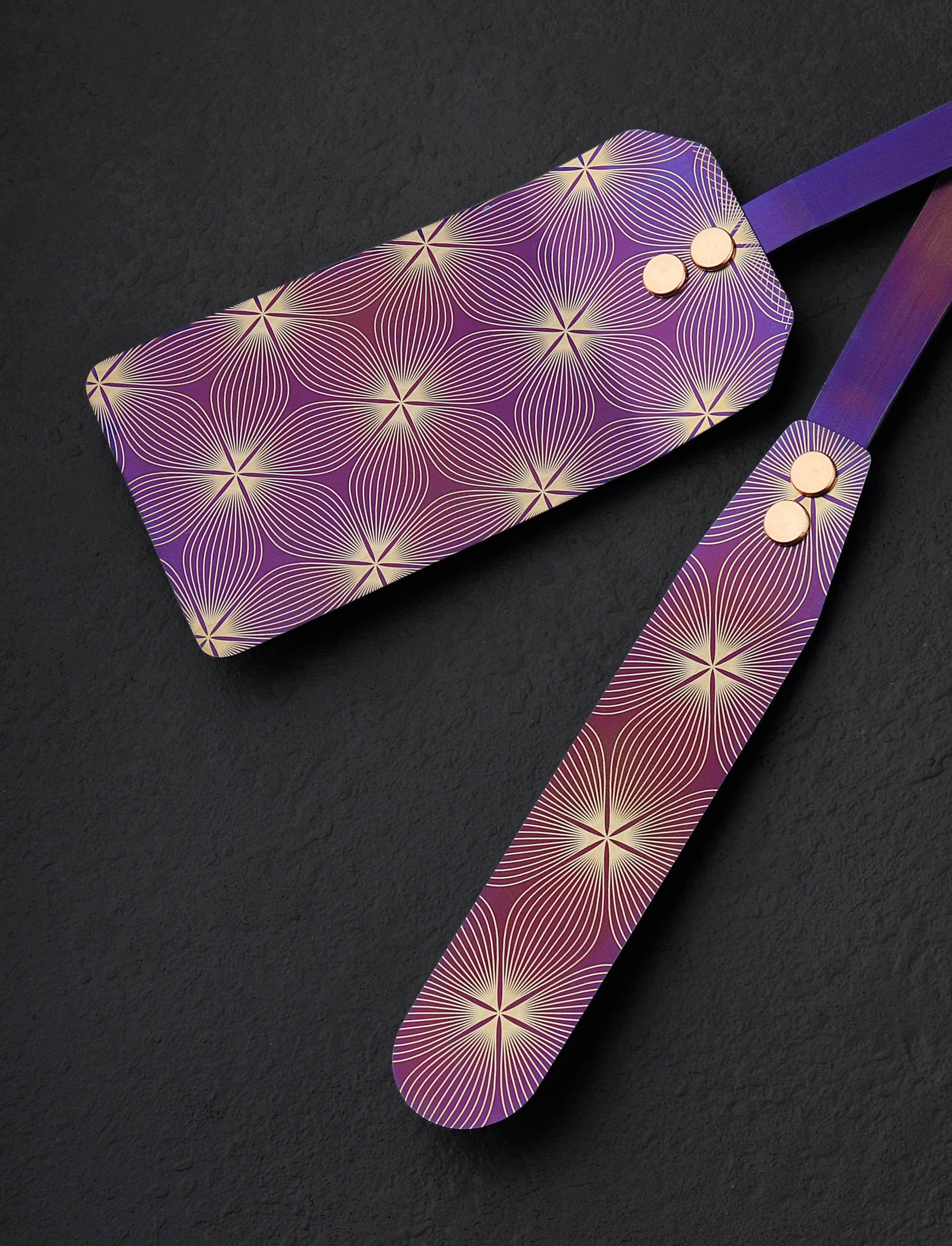 Ben Tendick - Oregon Spatulas Golden Lotus TiSpats Set