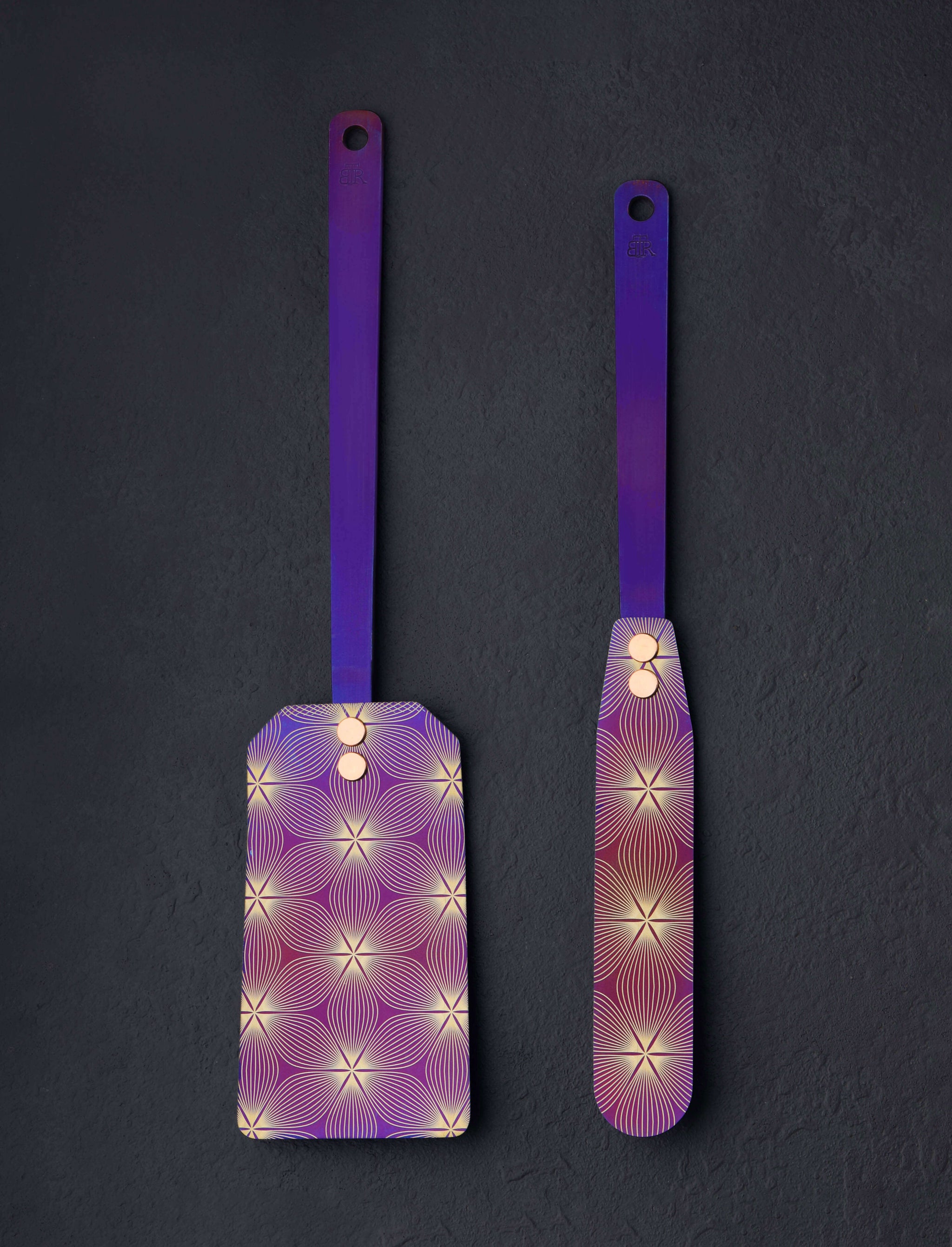 Ben Tendick - Oregon Spatulas Golden Lotus TiSpats Set