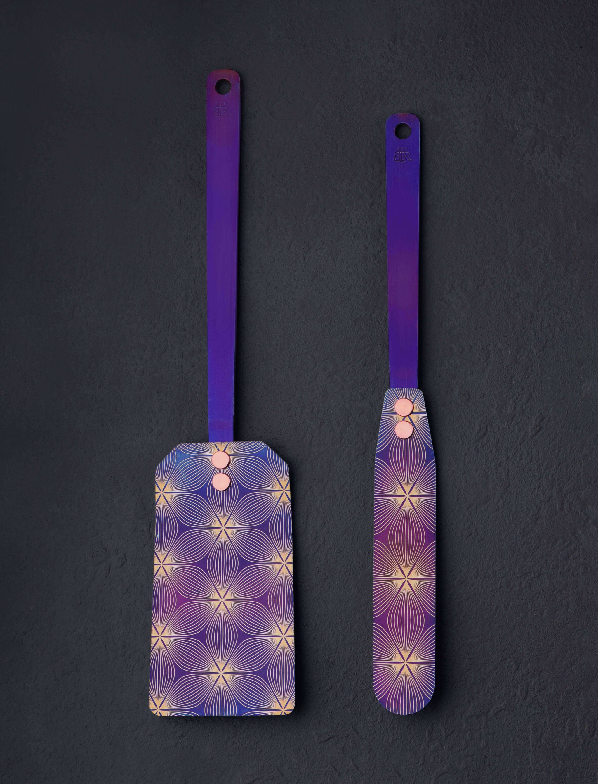 Ben Tendick - Oregon Spatulas Golden Lotus TiSpats Set