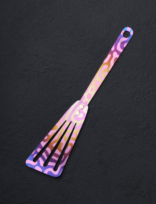 Ben Tendick - Oregon Spatulas Style Four Deluxe Mini Titanium Fish Spatula
