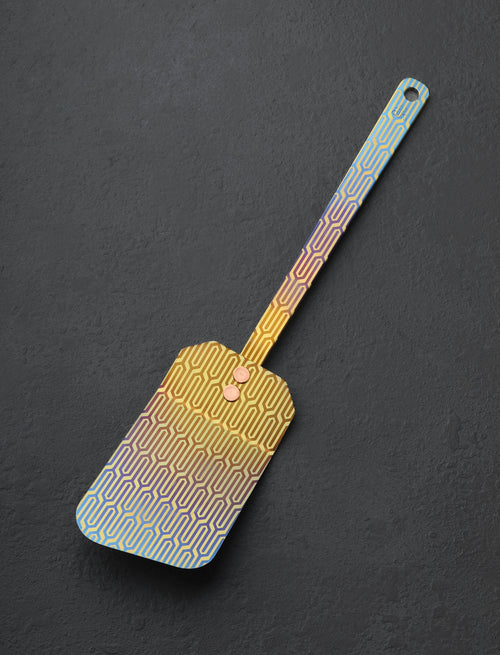 Ben Tendick - Oregon Spatulas Style One Deluxe Angled-Head Titanium Spatula