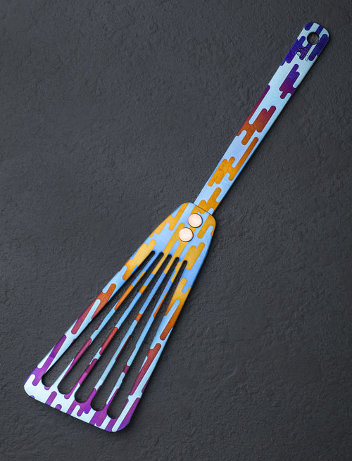 Ben Tendick - Oregon Spatulas Style One Deluxe Titanium Fish Spatula