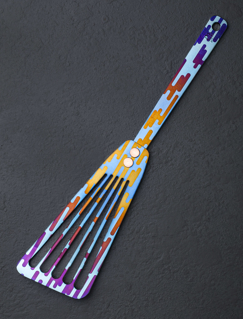 Ben Tendick - Oregon Spatulas Style One Deluxe Titanium Fish Spatula