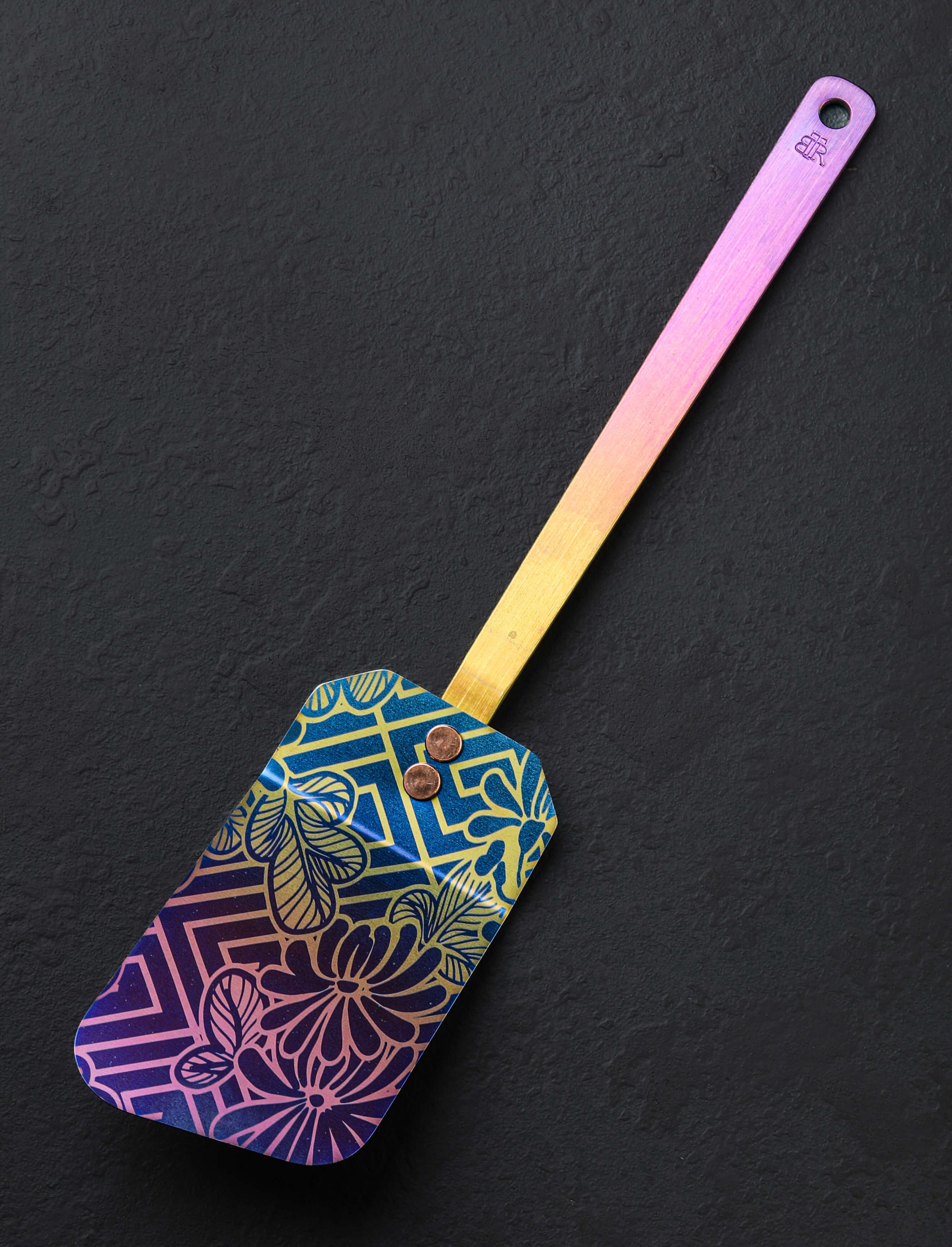 Ben Tendick - Oregon Spatulas Style Two Deluxe Angled-Head Titanium Spatula