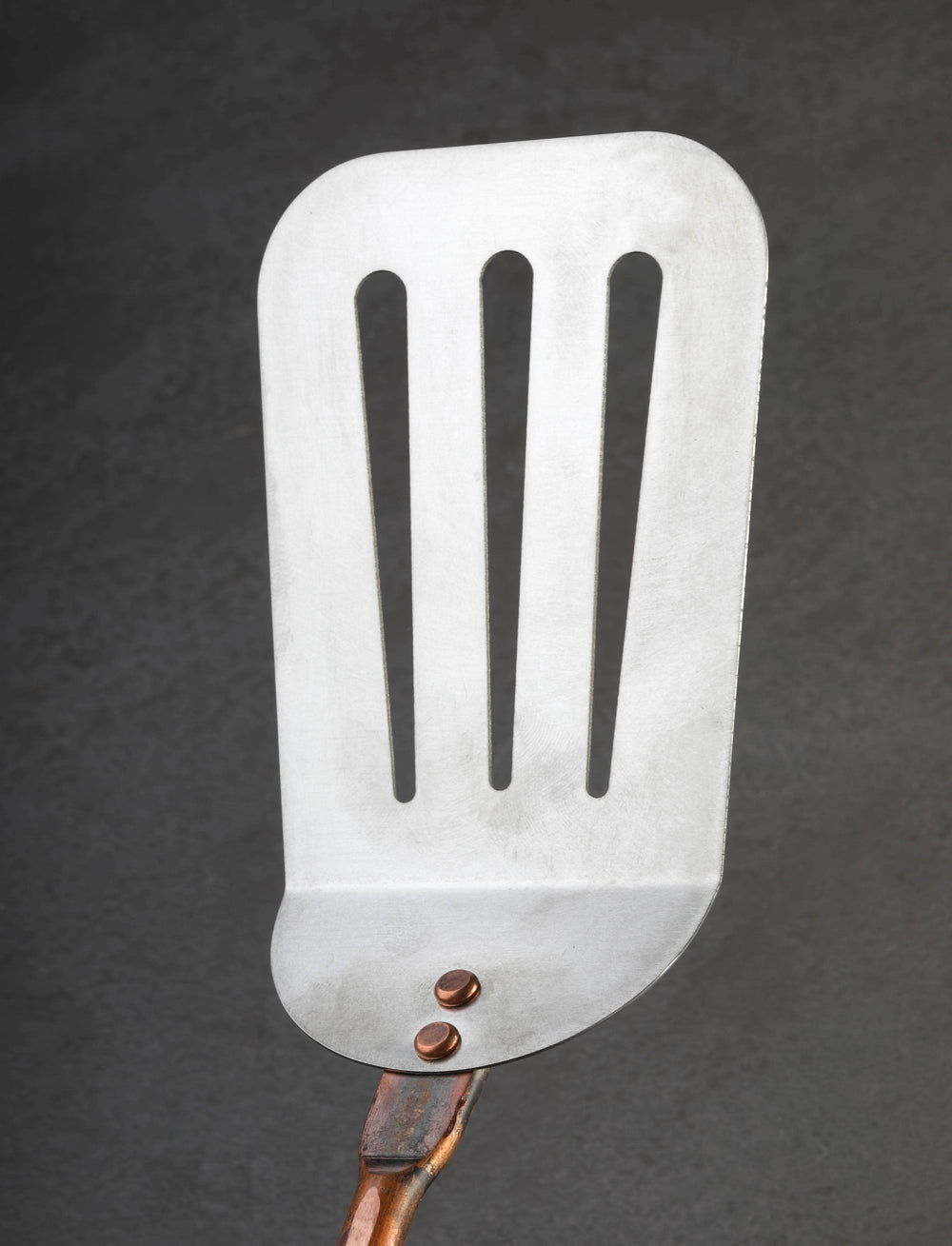 Stage Coach Farm Forge - Oregon Spatulas Copper & Titanium Slotted Spatula
