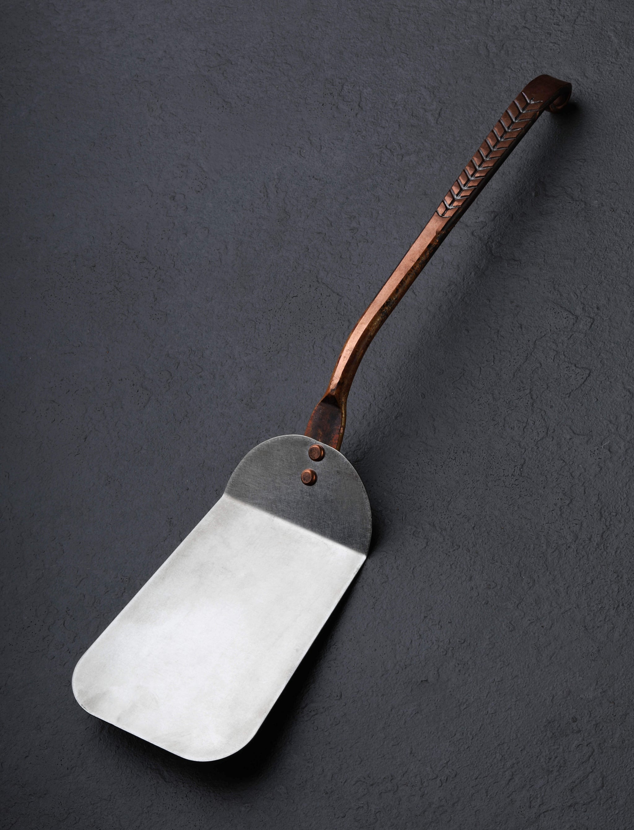Stage Coach Farm Forge - Oregon Spatulas Copper & Titanium Solid Spatula