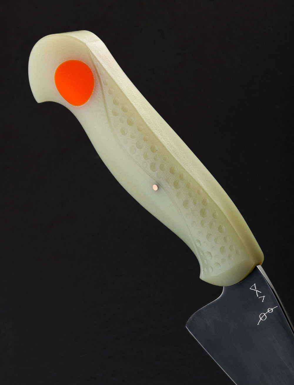 Don Carlos Andrade - California Specialty Knives Orange Dot Shallot Knife 140mm