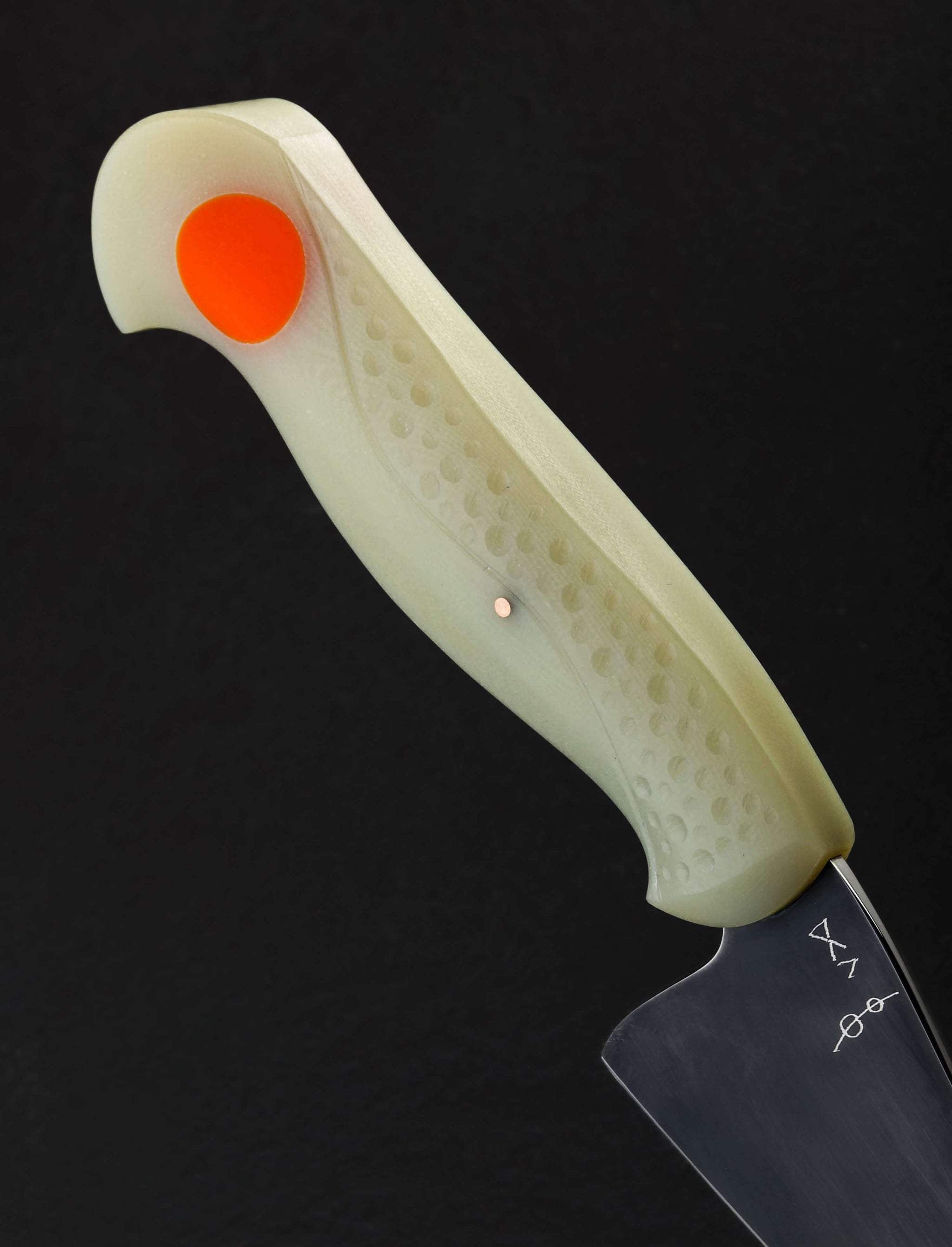 Don Carlos Andrade - California Specialty Knives Orange Dot Shallot Knife 140mm