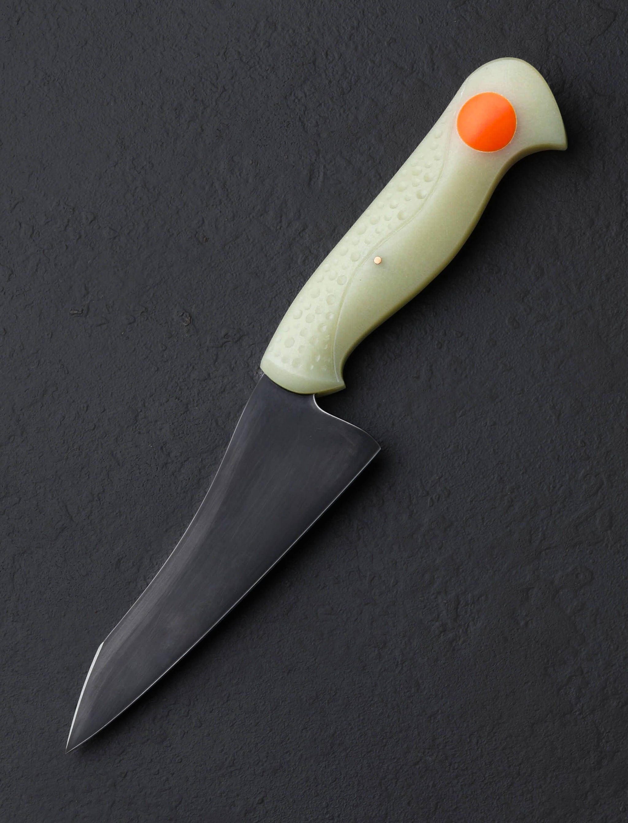 Don Carlos Andrade - California Specialty Knives Orange Dot Shallot Knife 140mm