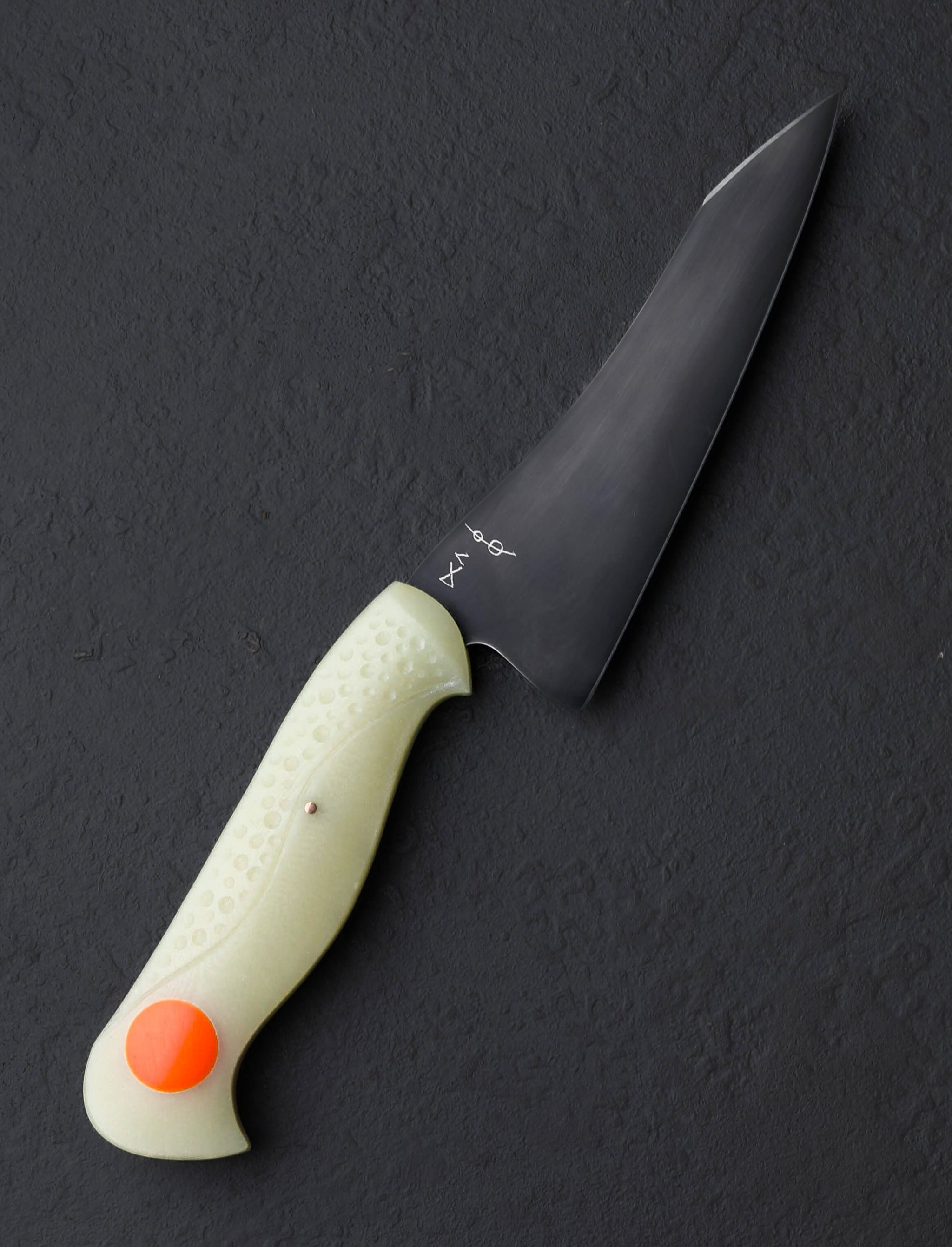 Don Carlos Andrade - California Specialty Knives Orange Dot Shallot Knife 140mm