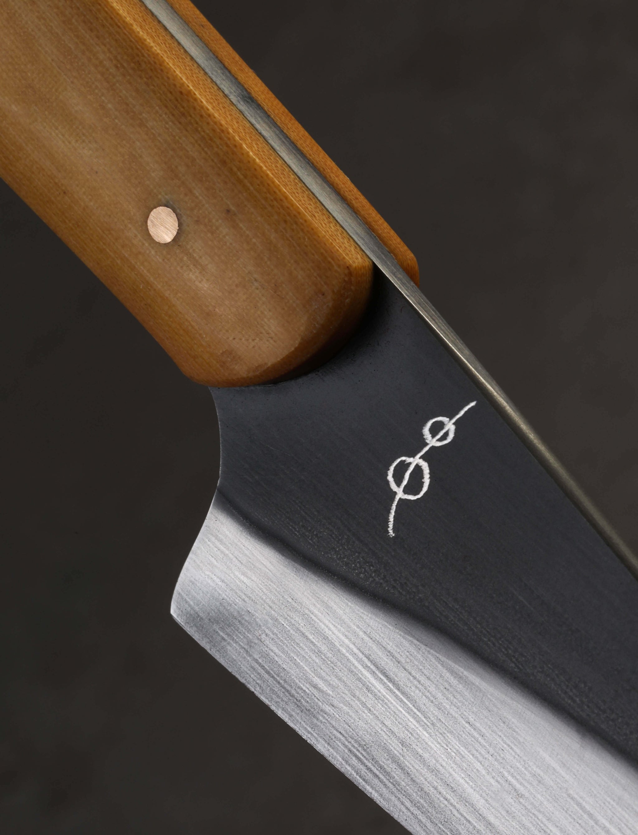 Don Carlos Andrade - California Specialty Knives Vintage Micarta Garlic Knife