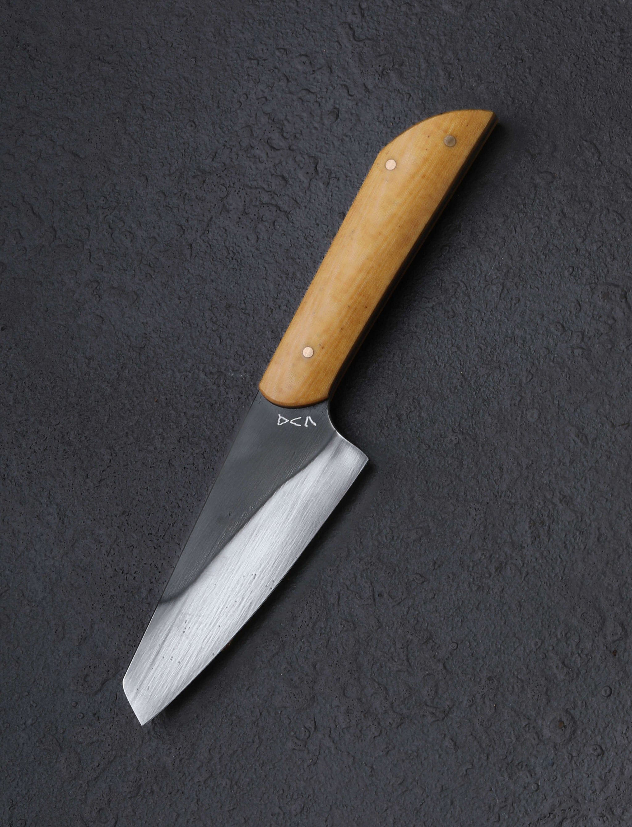 Don Carlos Andrade - California Specialty Knives Vintage Micarta Garlic Knife