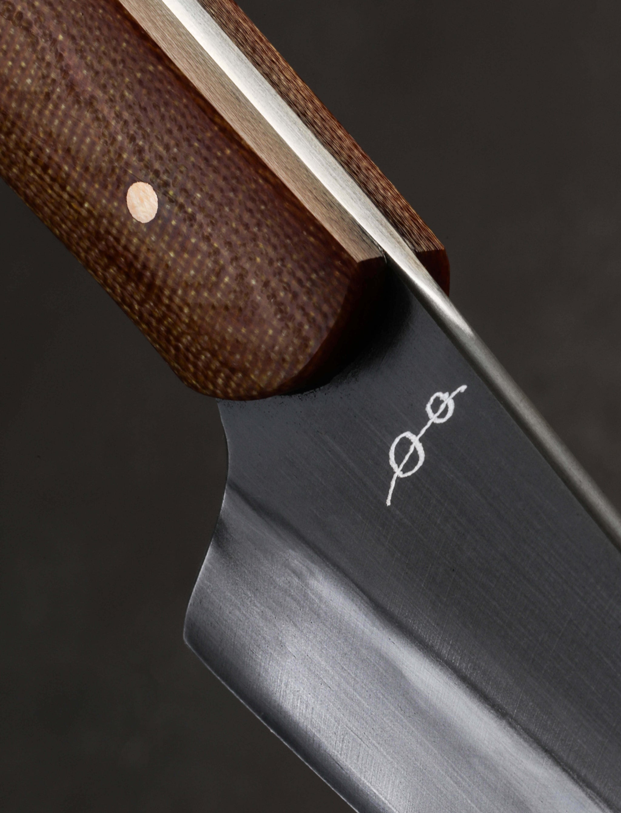Don Carlos Andrade - California Specialty Knives Vintage Micarta Garlic Knife