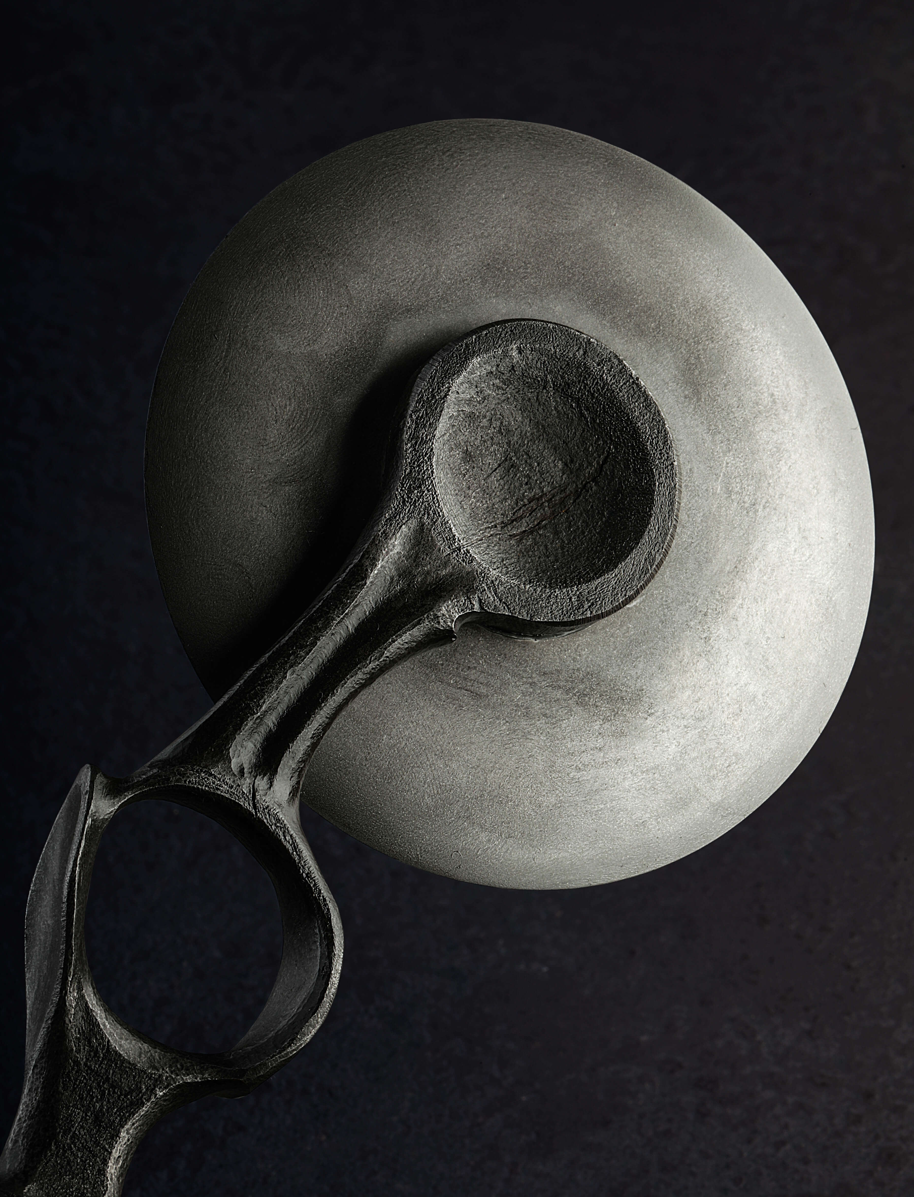 Stainless Wootz Pizza Cutter | Eatingtools