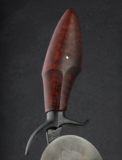Toma Fenes - Romania Specialty Knives Snakewood Pizza Cutter