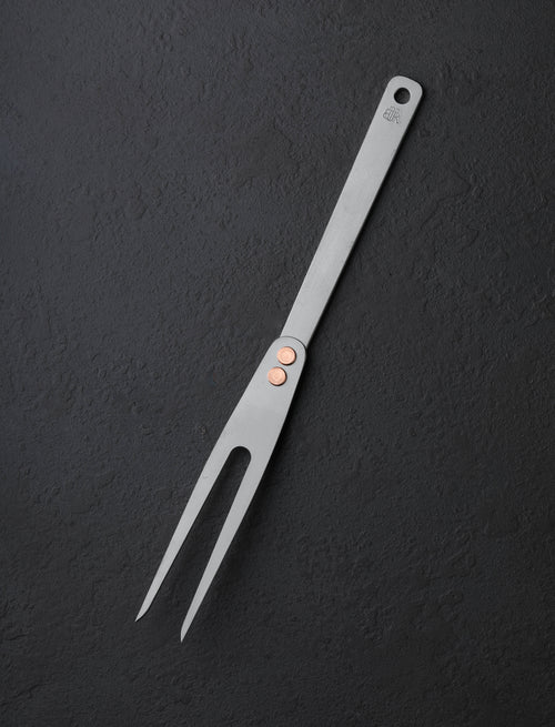 Ben Tendick - Oregon Specialty Tools Classic TiSpats Titanium Kitchen Fork